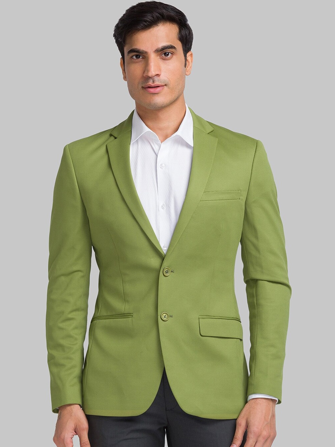 

Park Avenue Active-Fit Single Breasted Blazers, Green