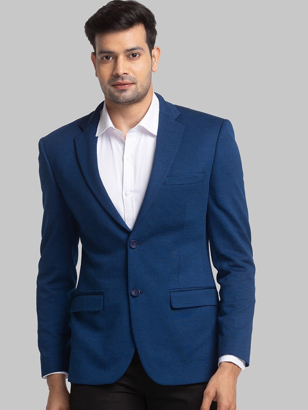 

Park Avenue Active Fit Single Breasted Formal Blazer, Blue