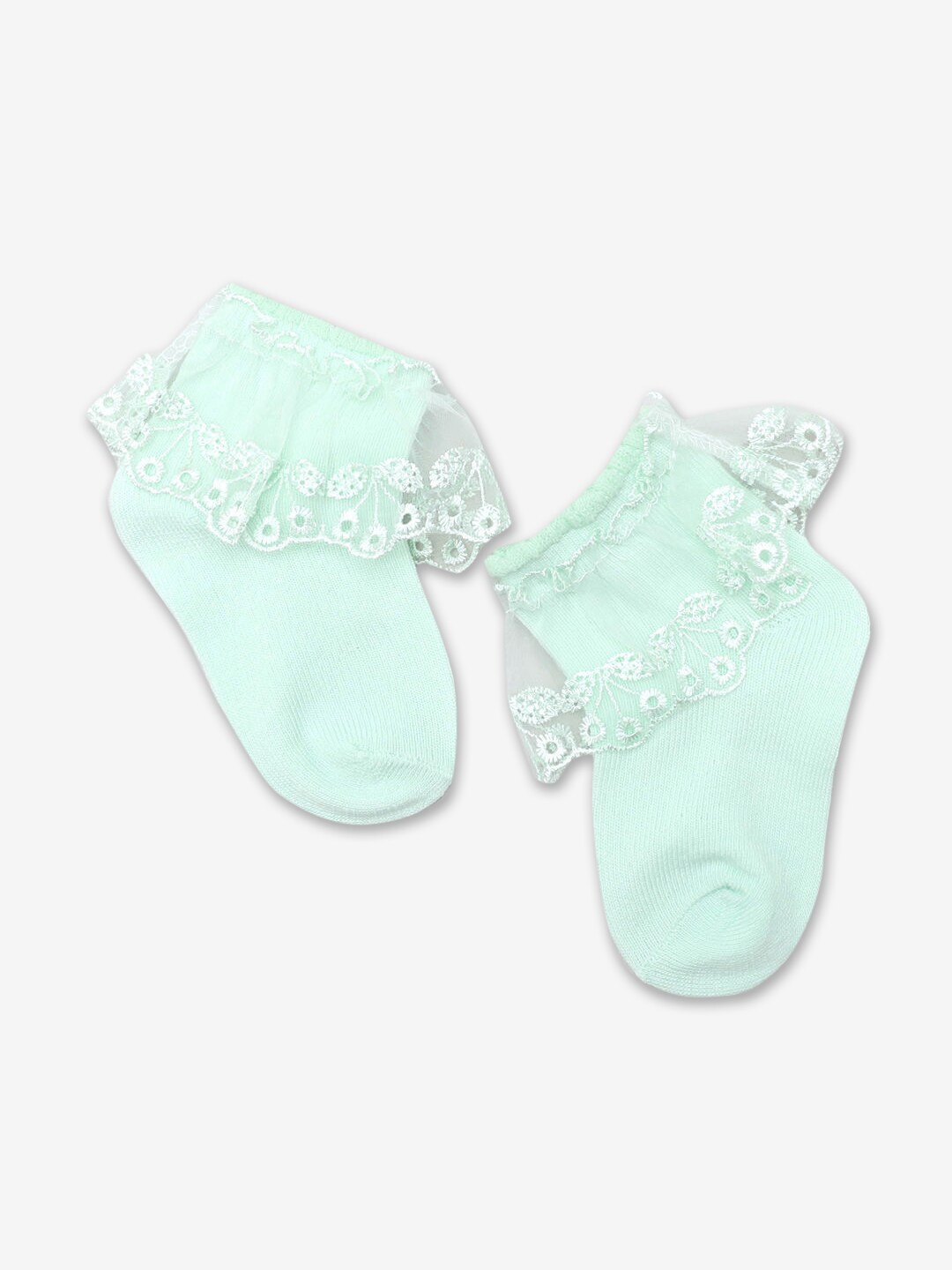 

Hopscotch Infant Girls Ankle Length Socks, Green