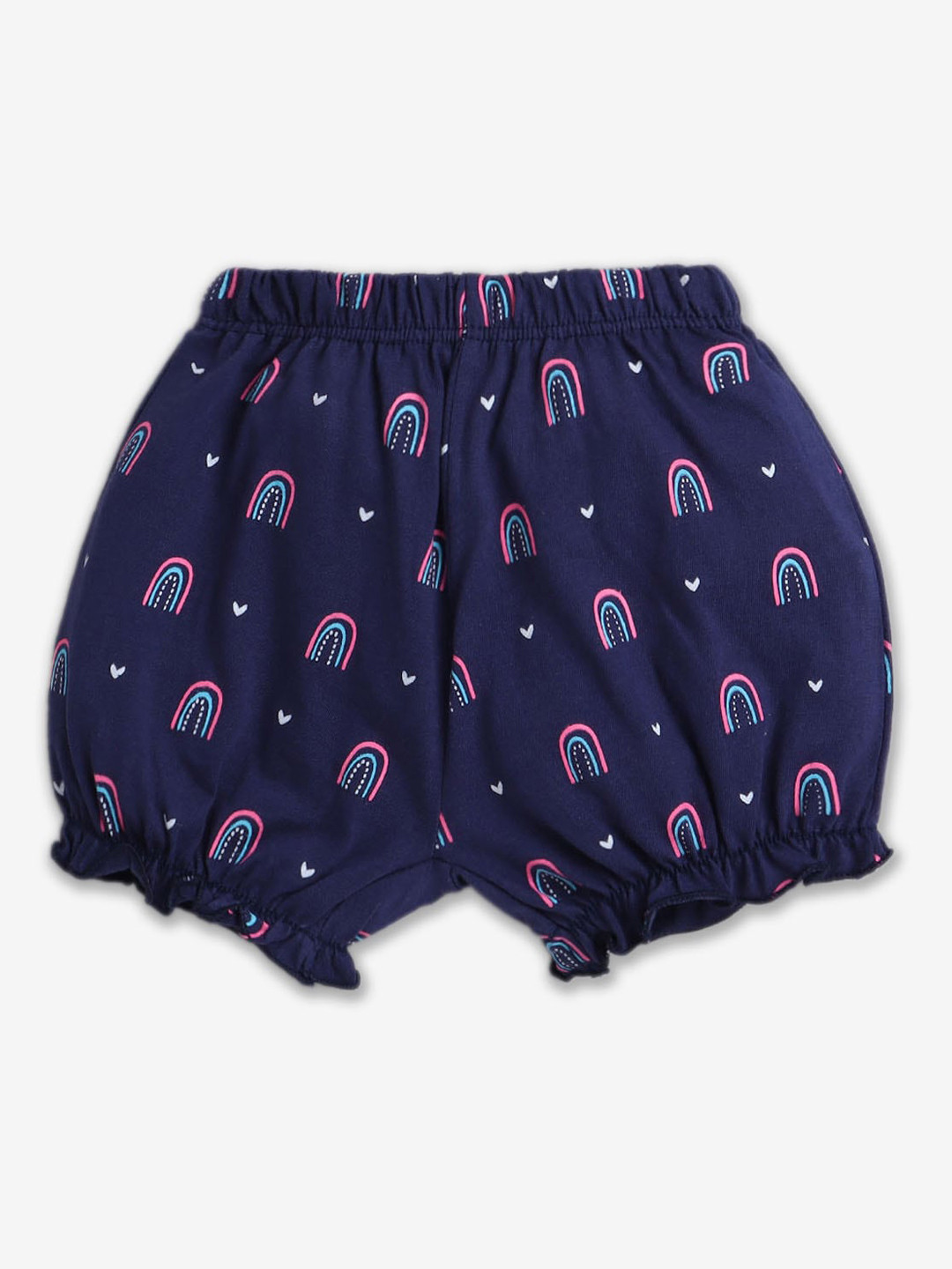 

Hopscotch Girl Conversational Printed Cotton Boy Short Briefs, Navy blue