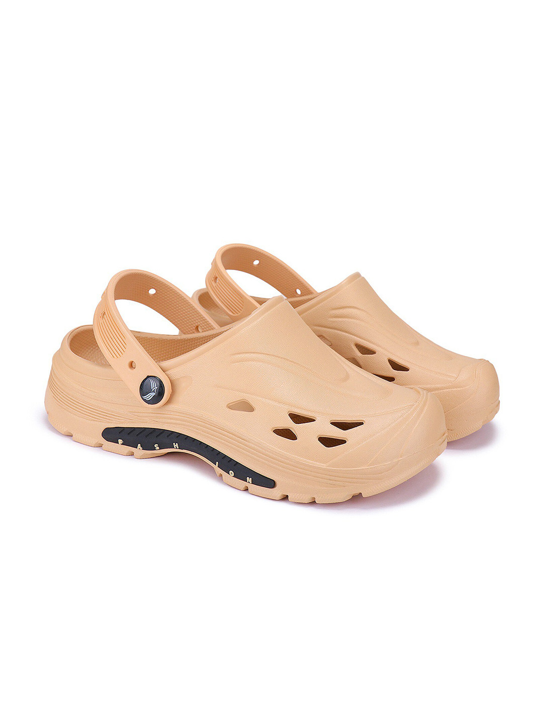 

BERSACHE Men Comfortable Lightweight Clogs, Brown