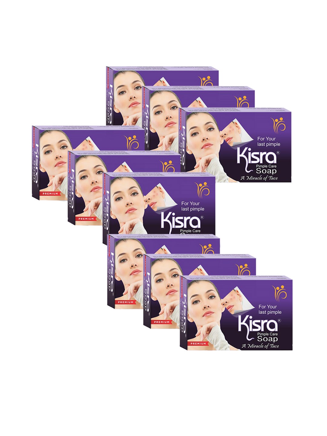 

KISRA Acne Prone Pimple Care Soap, Yellow