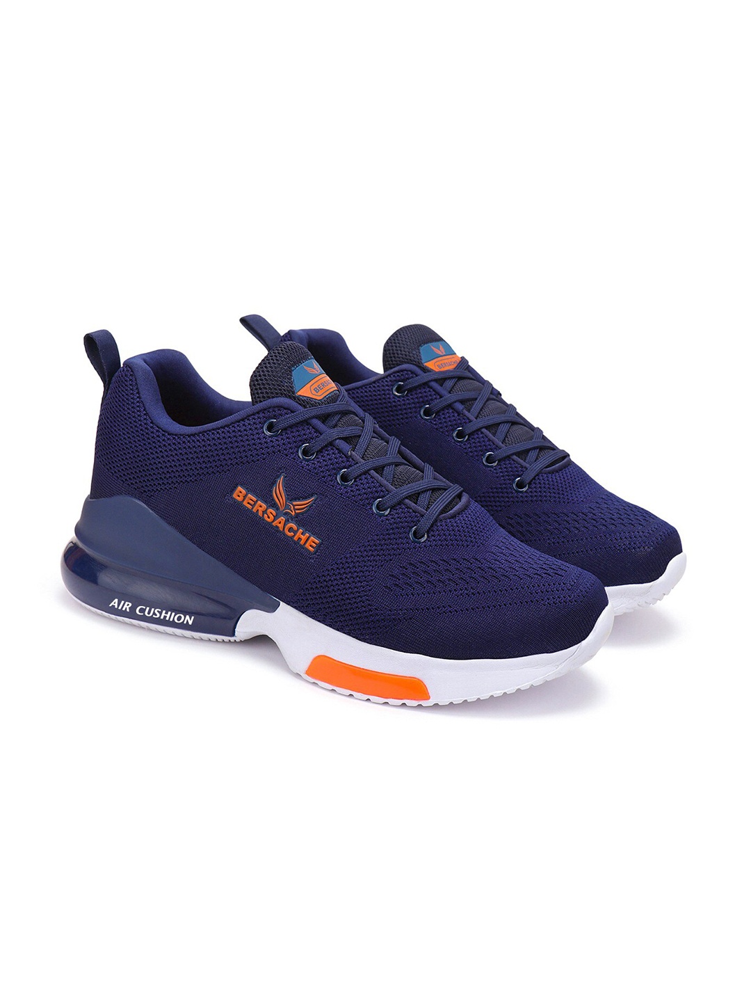 

BERSACHE Men Lightweight Non-Marking Running Sports Shoes, Navy blue