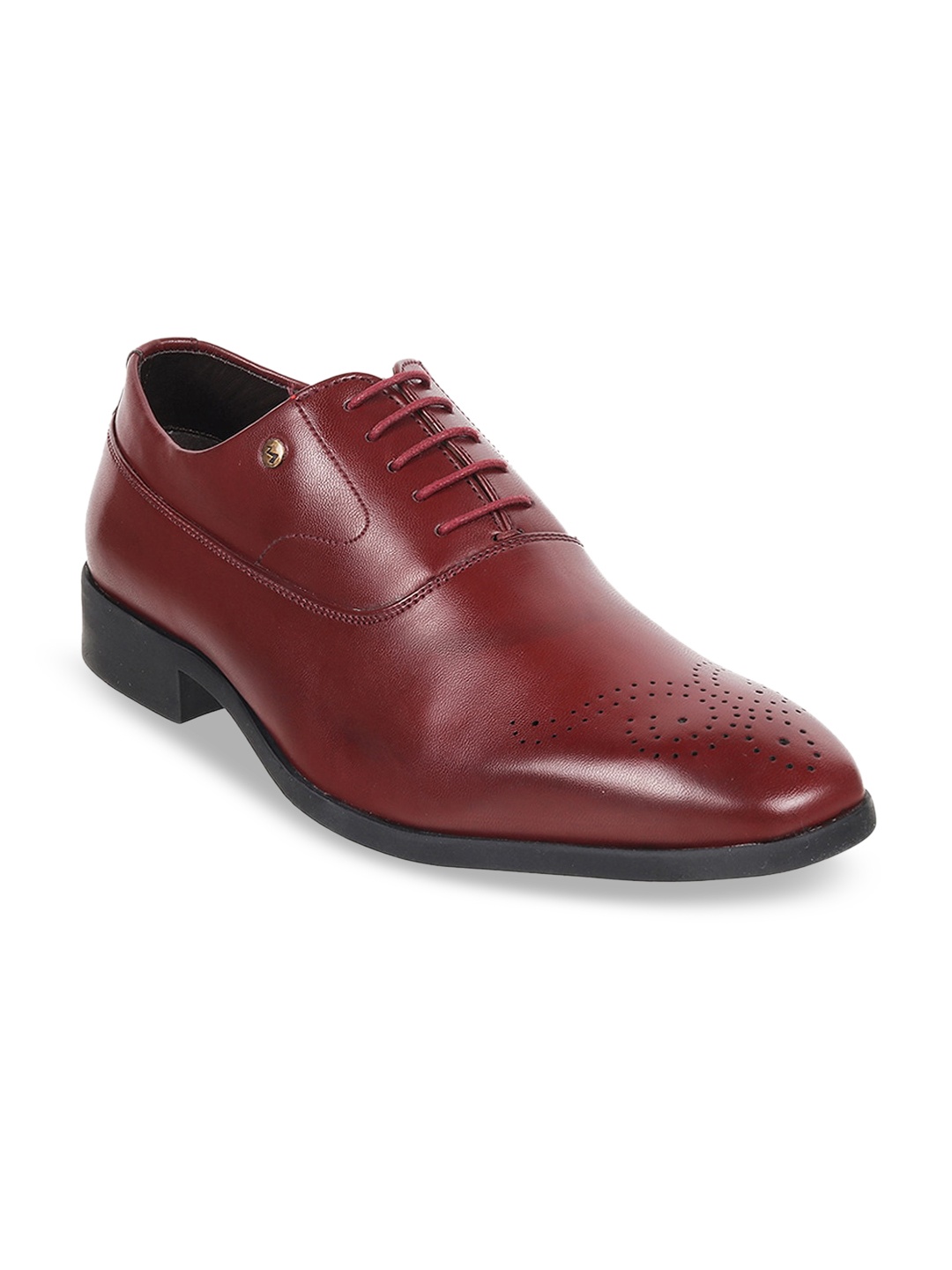 

Metro Men Leather Formal Oxfords, Maroon