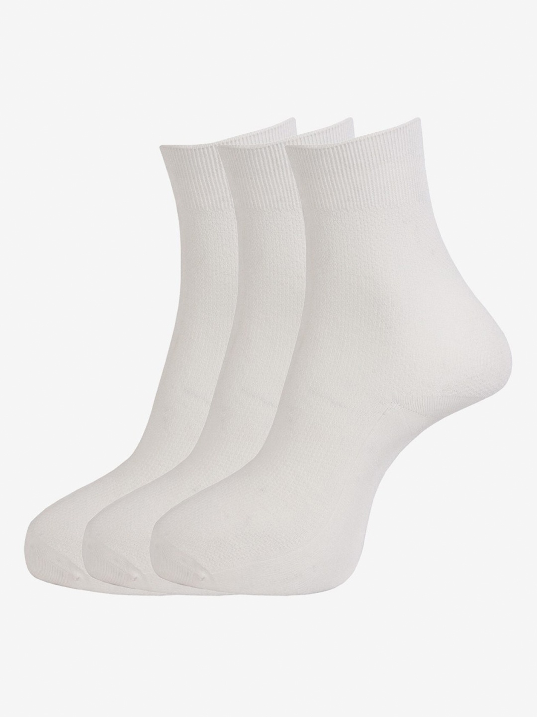 

Dollar Socks Men Pack Of 3 Assorted Ankle-Length Cotton Socks