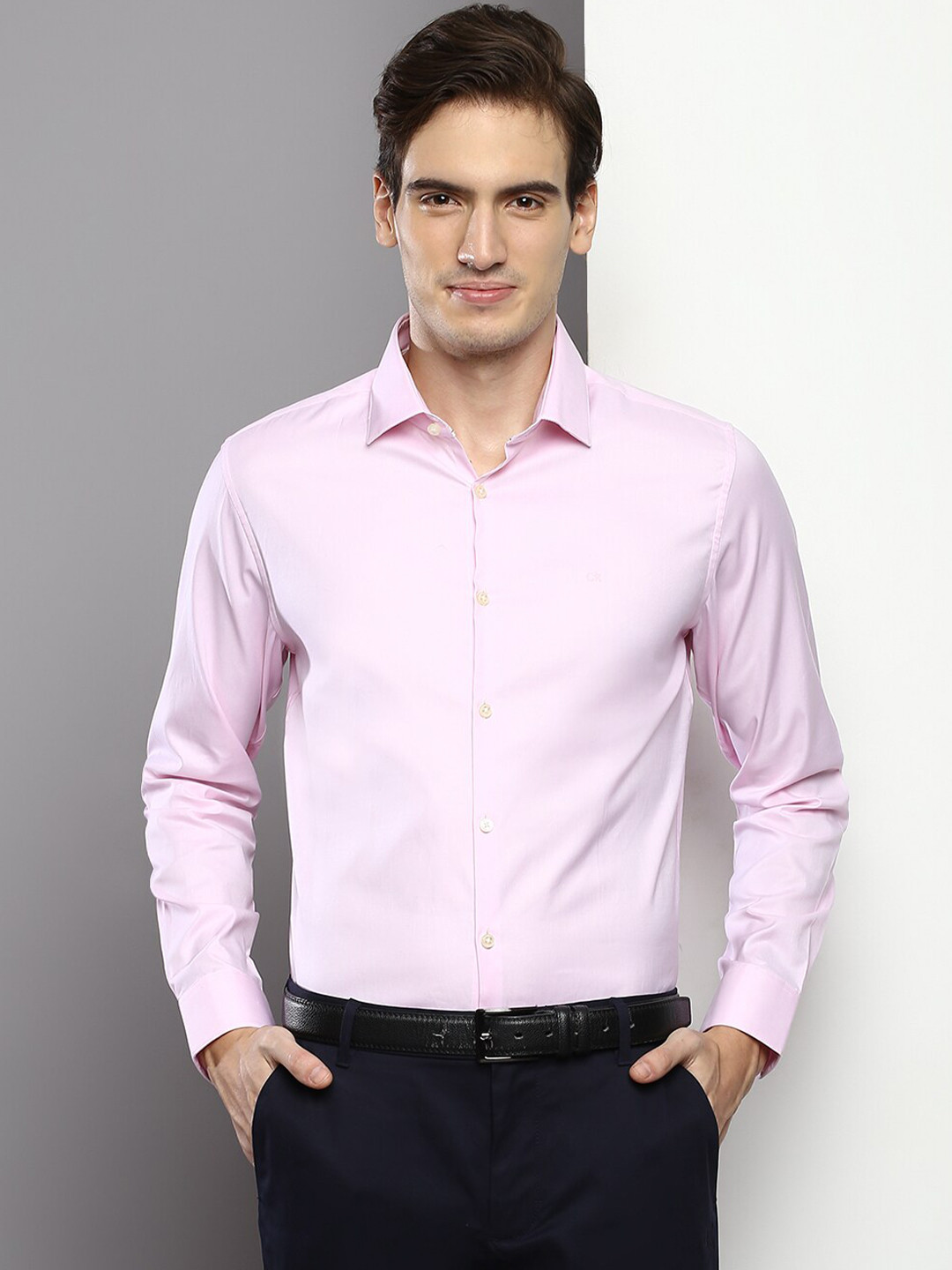 

Calvin Klein Jeans Slim Fit Pure Cotton Casual Shirt, Pink