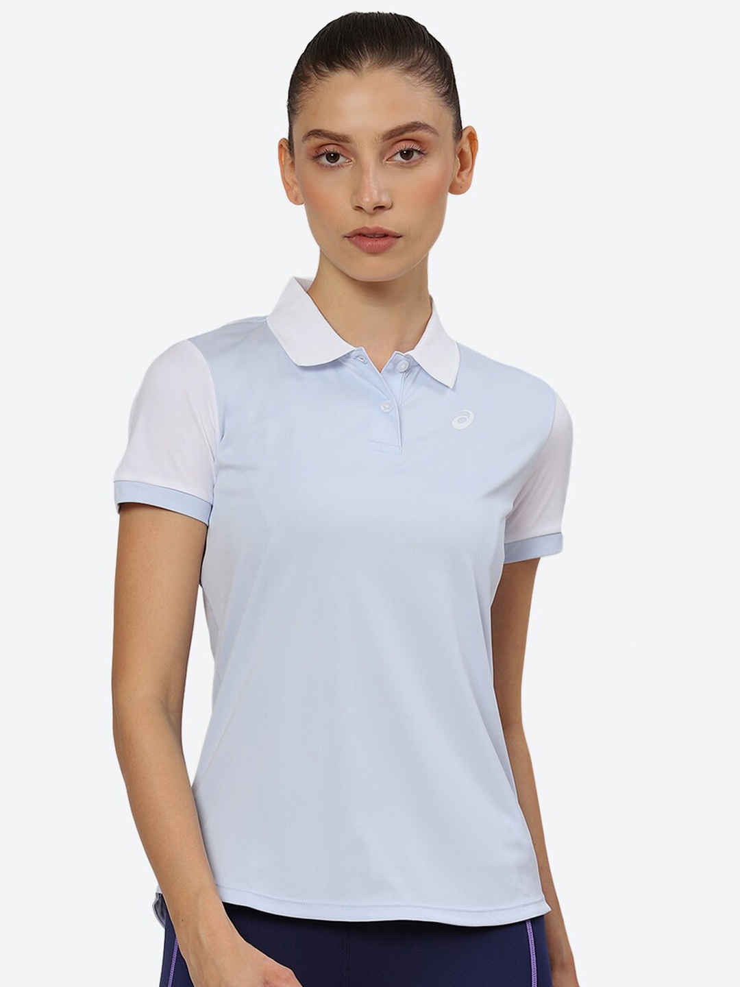 

ASICS Women COURT POLO T-shirt, Blue