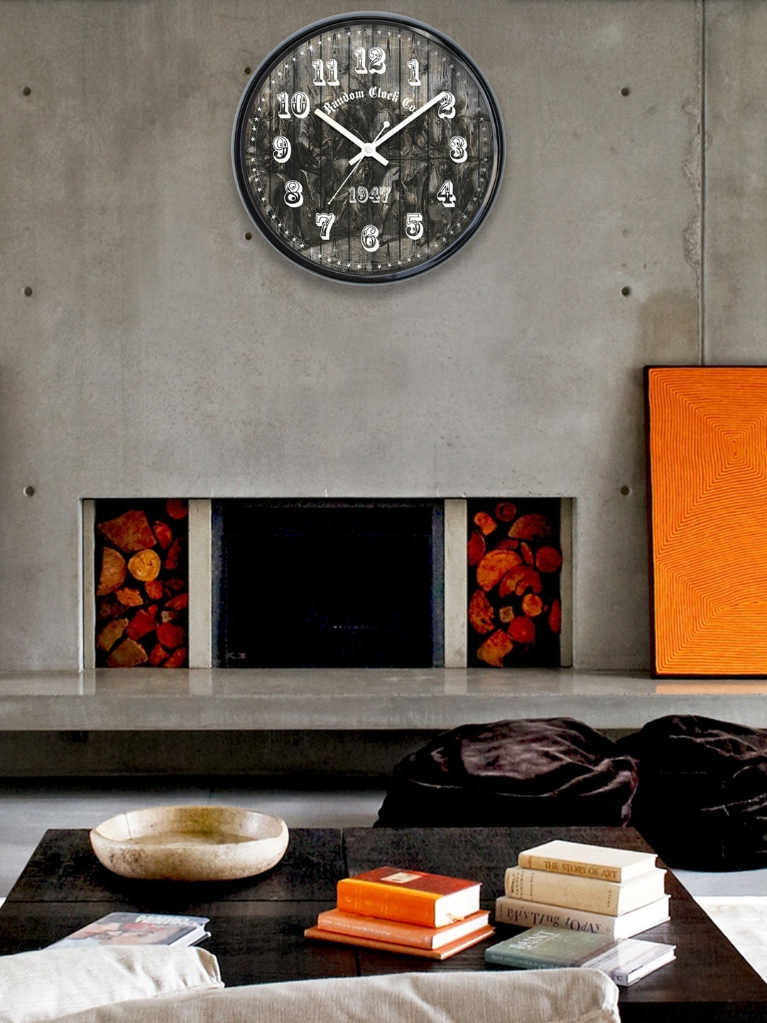 

RANDOM Grey Printed Analogue 30.5 cm Wall Clock