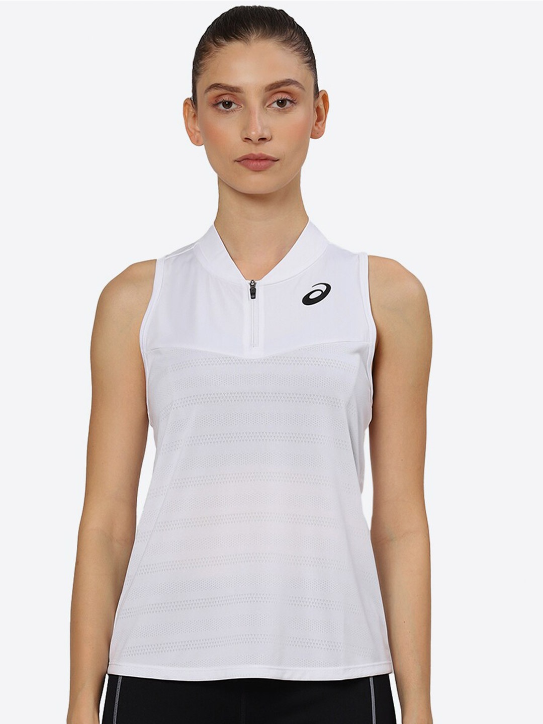 

ASICS Women MATCH Racerback Tank Top, White