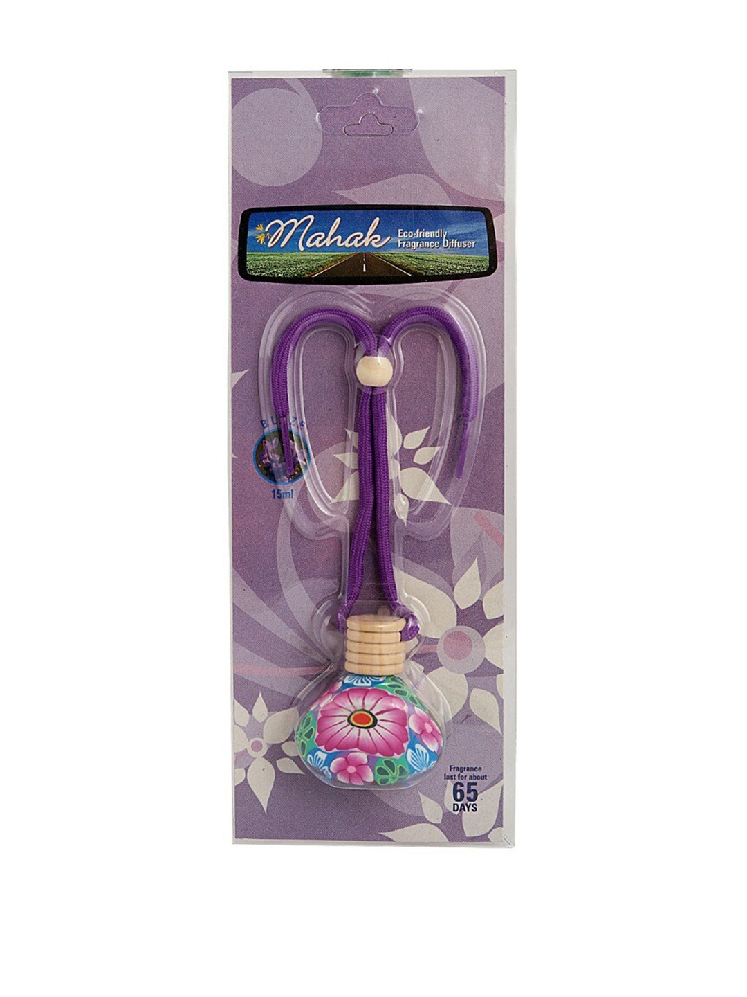 

Sugandhim Purple Non Toxic Car HangingAir Freshner - 15ML