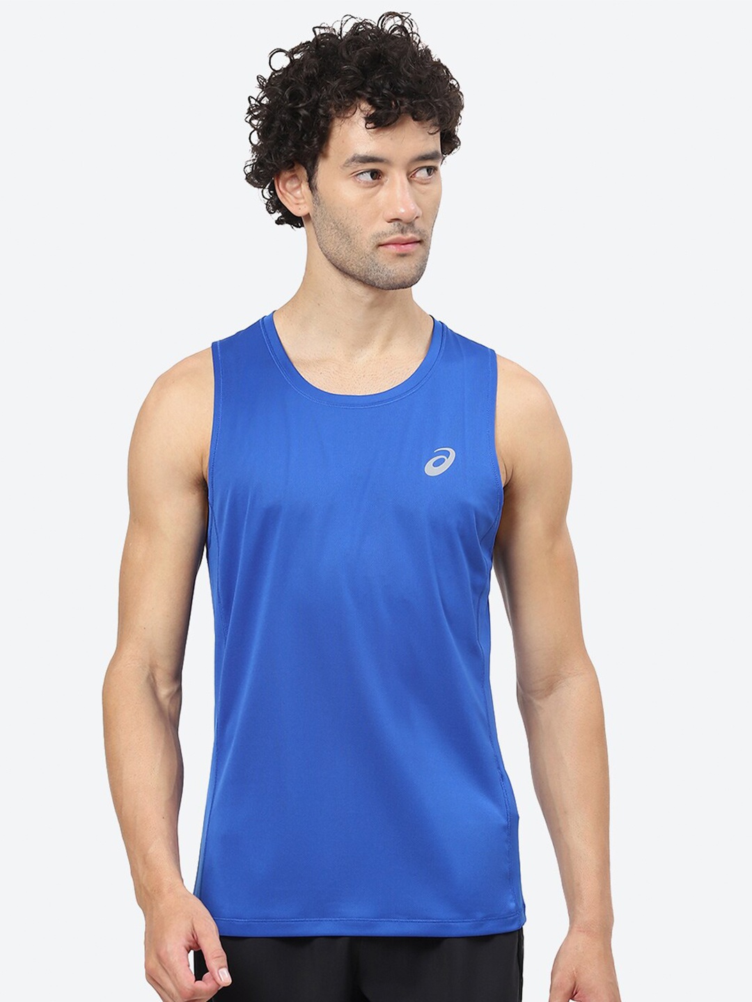 

ASICS Sleeveless Slim-Fit T-Shirt, Blue