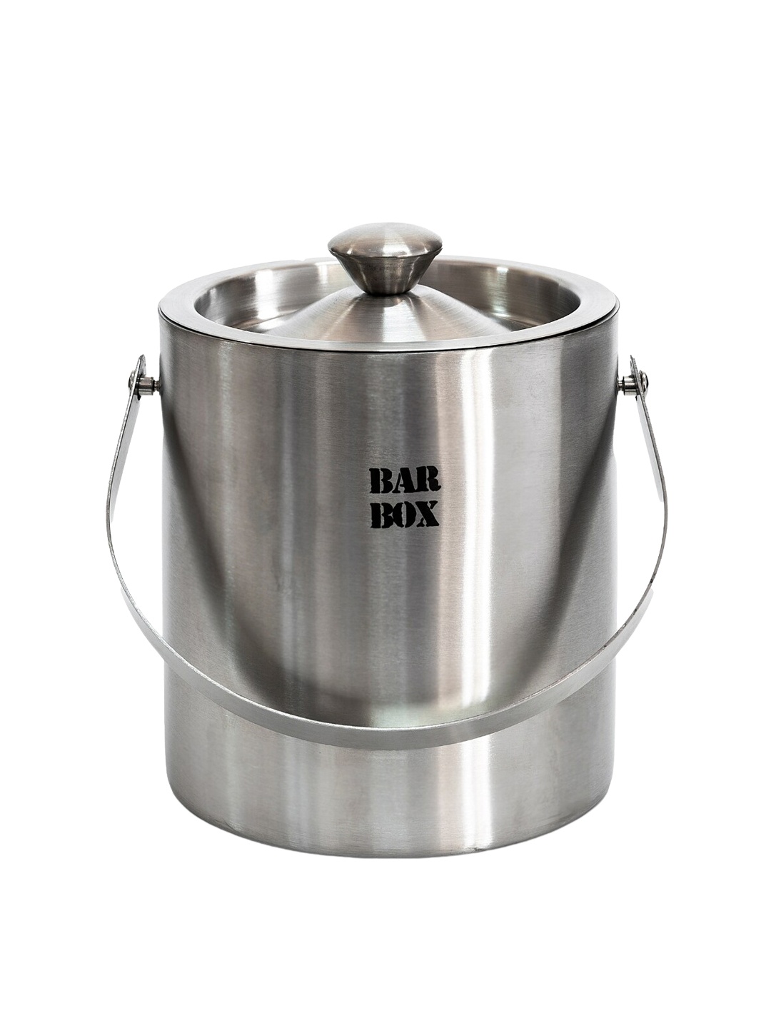 

BAR BOX Stainless Steel Insulated Ice Bucket With Cap