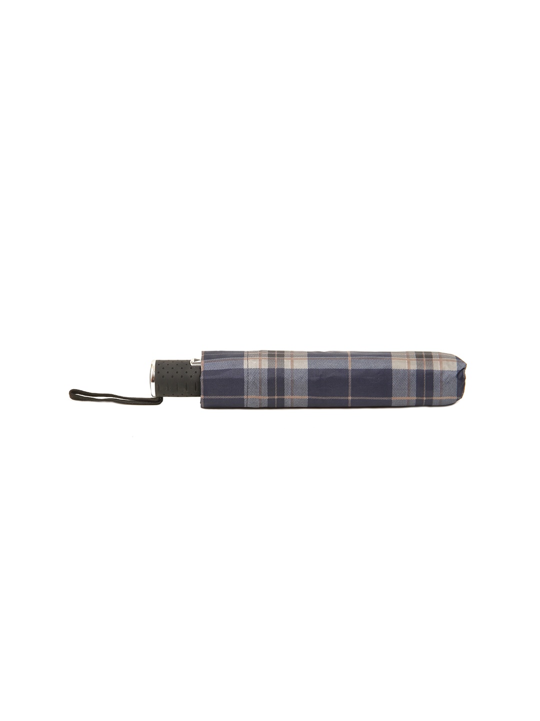 

Calvadoss Checked Premium 3-Fold Umbrella, Navy blue