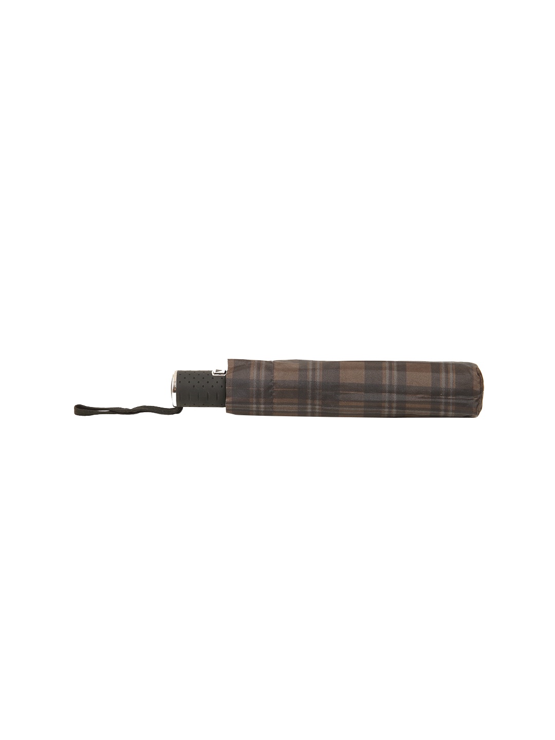

Calvadoss Checked 3-Fold Umbrella, Brown