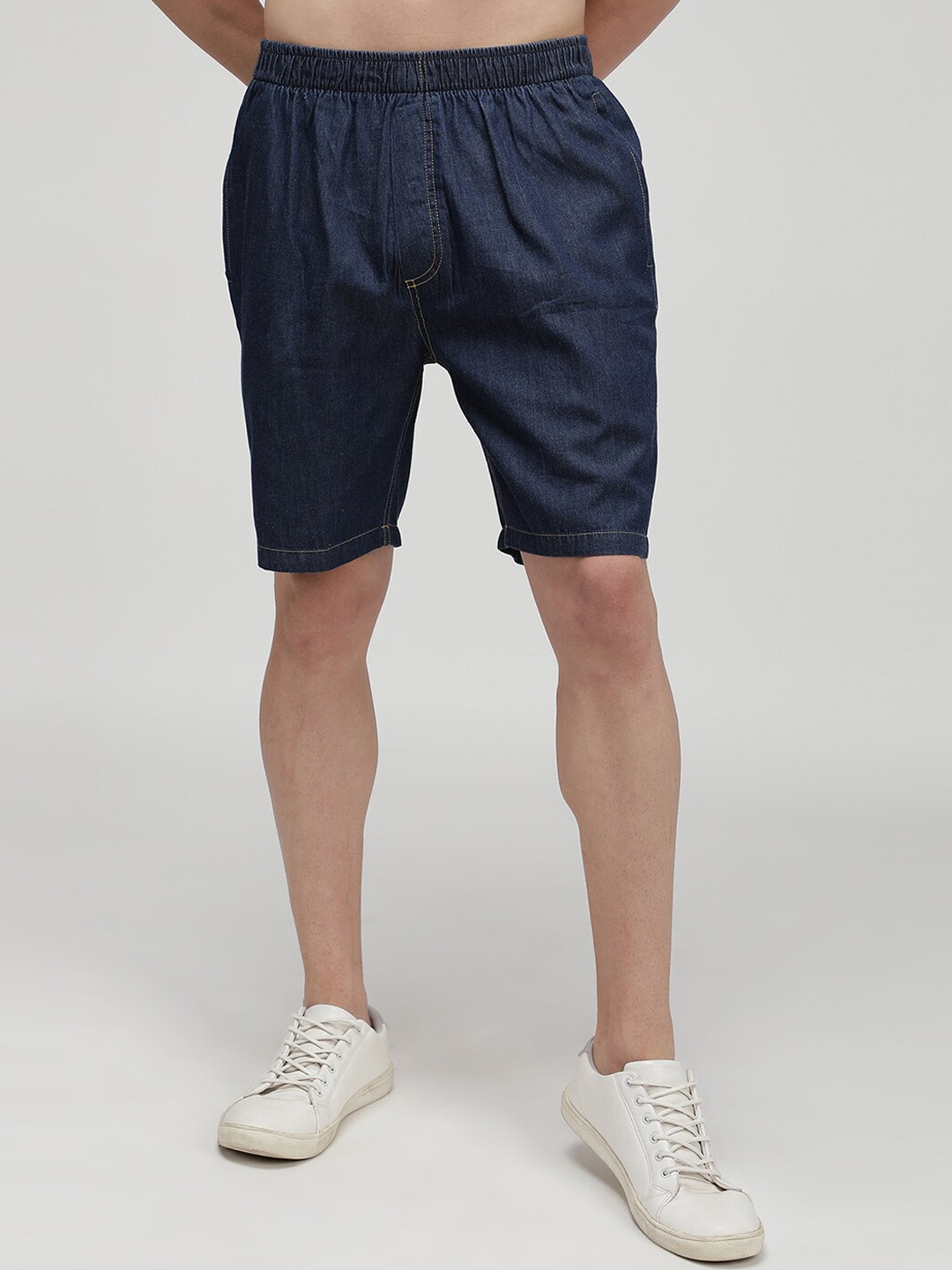 

SPORTO Cotton Denim Cotton Woven Boxers, Blue