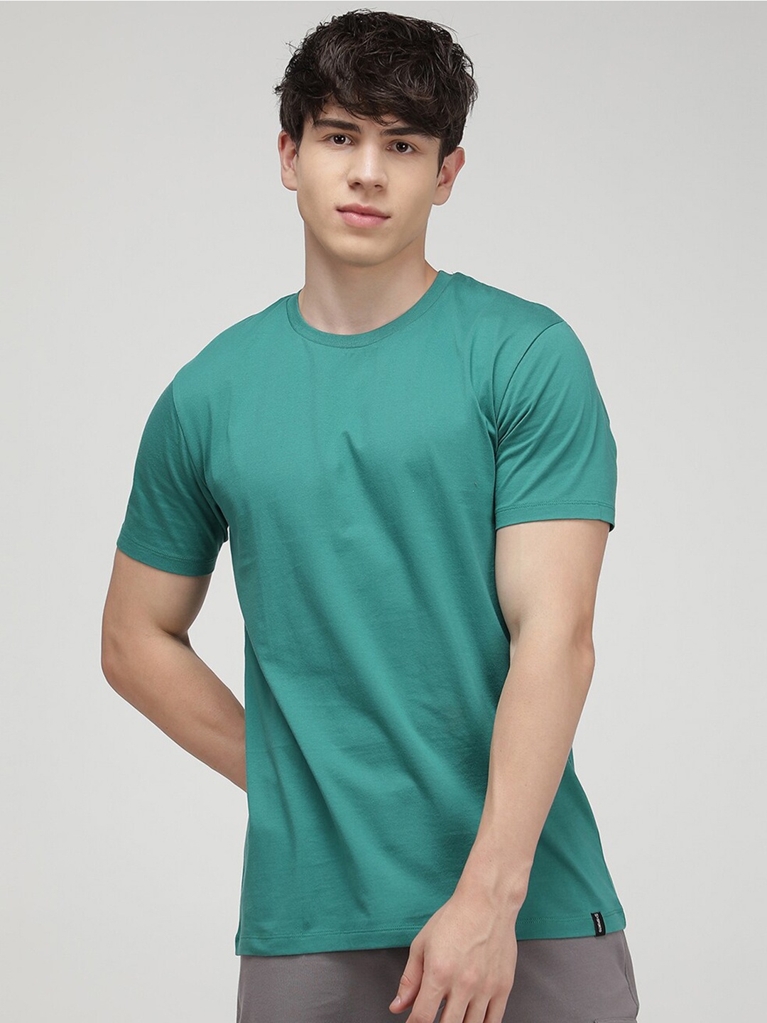 

SPORTO Soft Durable Breathable Everfresh Cotton T-shirt, Green
