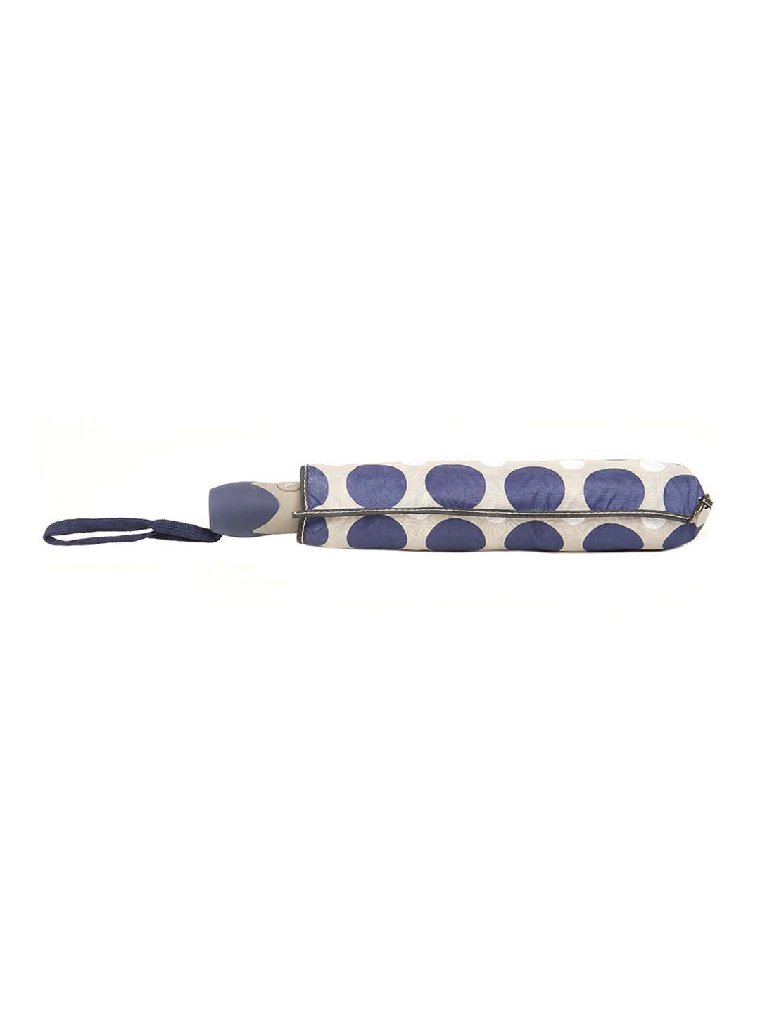 

Calvadoss Geometric Printed 3-Fold Umbrella, Navy blue
