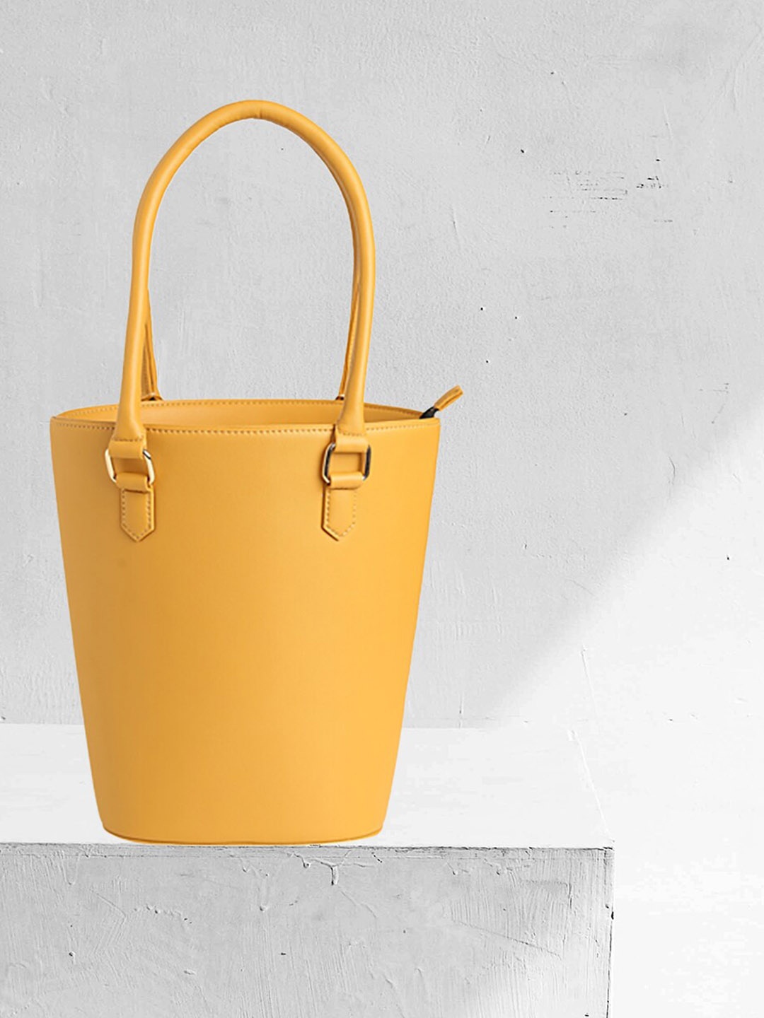 

RASHKI Women Oversized Shopper Tote Bag, Mustard