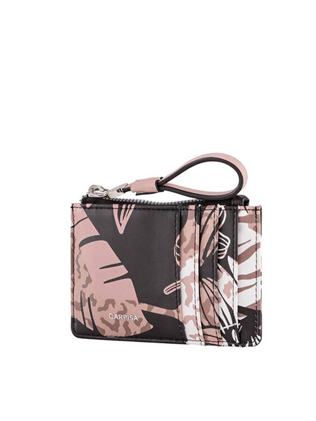 

CARPISA Women Printed Zip Around Wallet, Pink