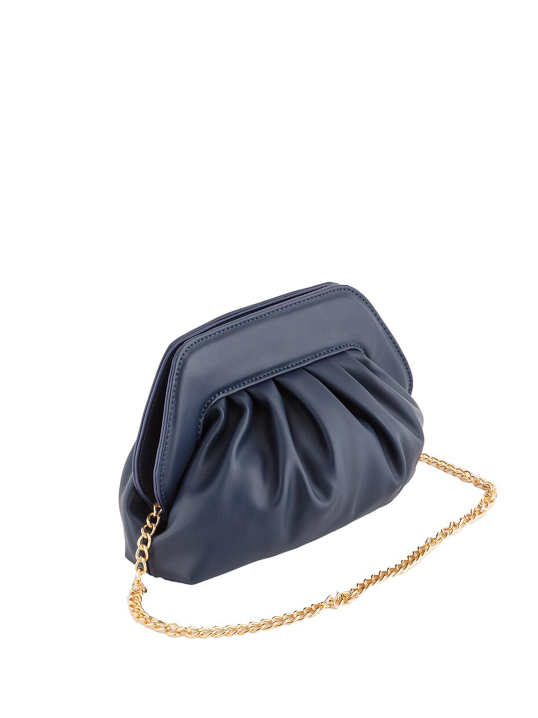 

CARPISA Women Structured Sling Bag, Navy blue