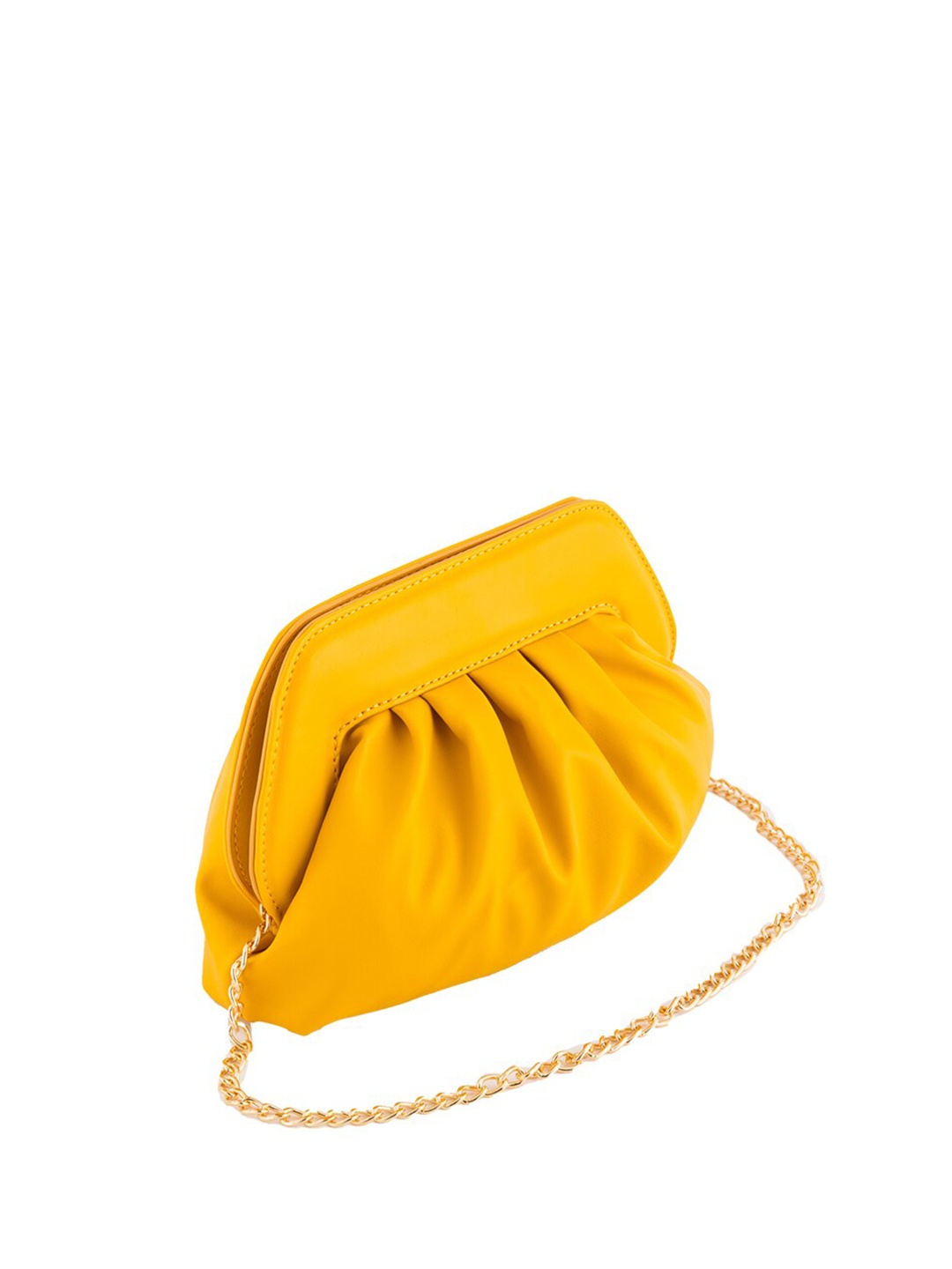 

CARPISA Women Structured Sling Bag, Yellow