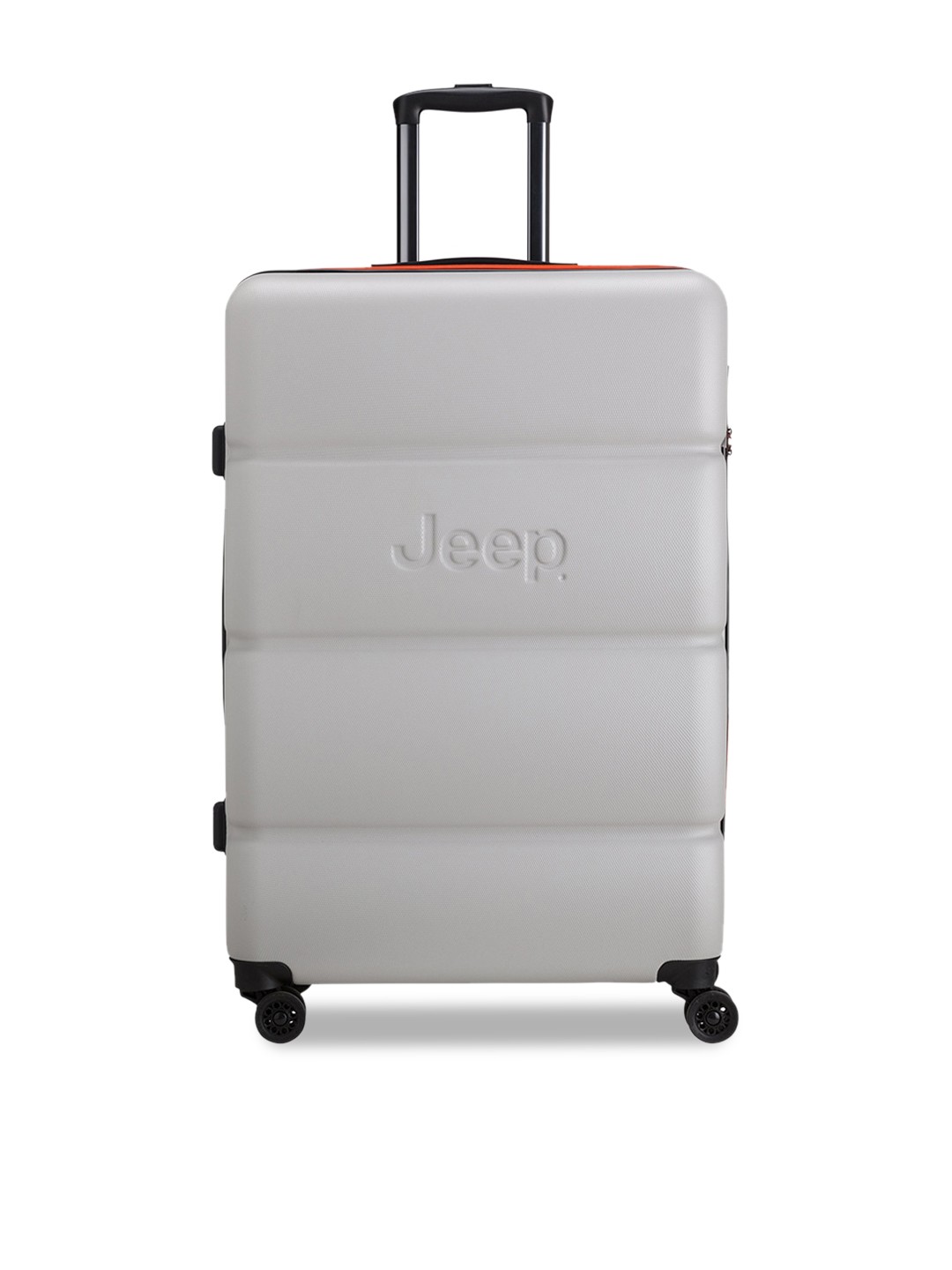 

CARPISA Textured Hand Luggage Trolley Bag, White