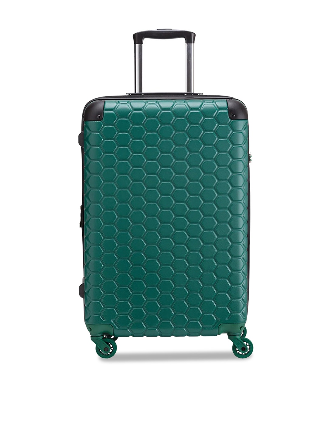 

CARPISA Textured Hand Luggage Trolley Bag, Green
