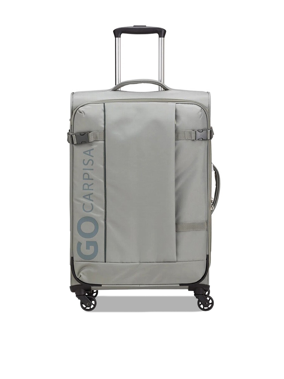 

CARPISA Soft-Sided Large Trolley Suitcase, Grey