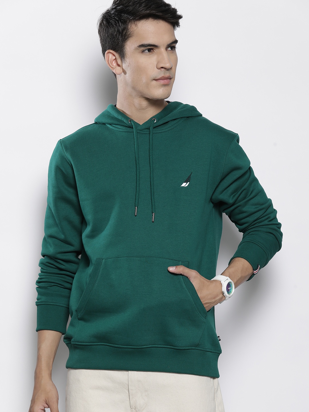

Nautica Hooded Pullover Sweatshirt, Green