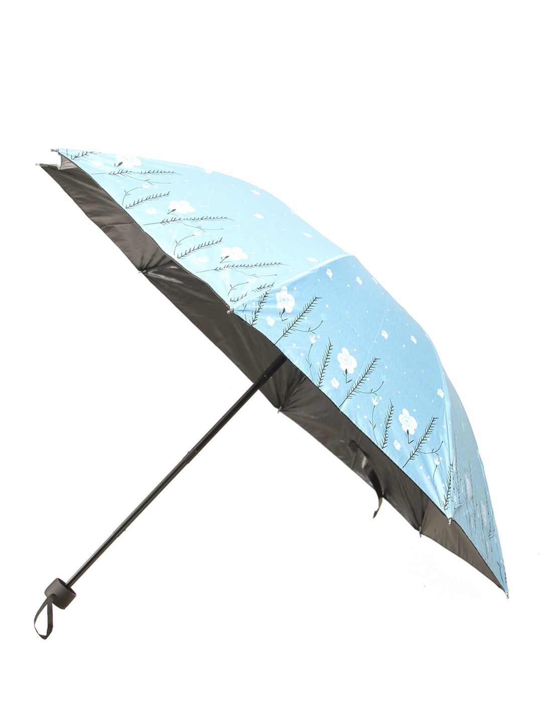 

Calvadoss Printed 3-Fold Umbrella, Blue