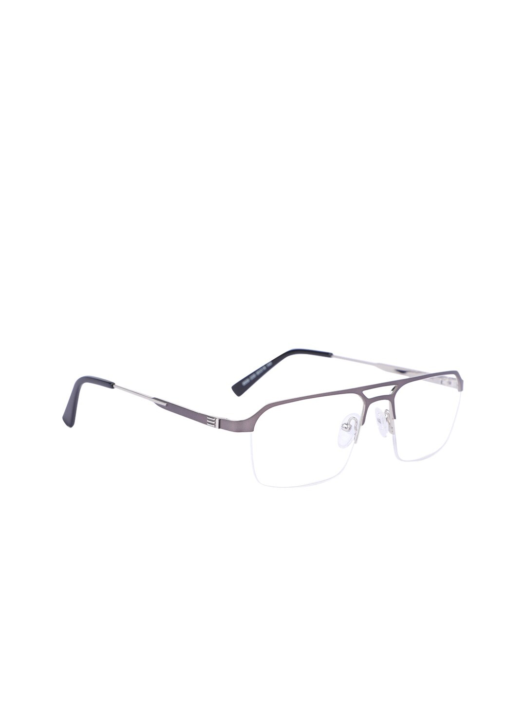 

MARC LOUIS Half Rim Oversized Frames, Black