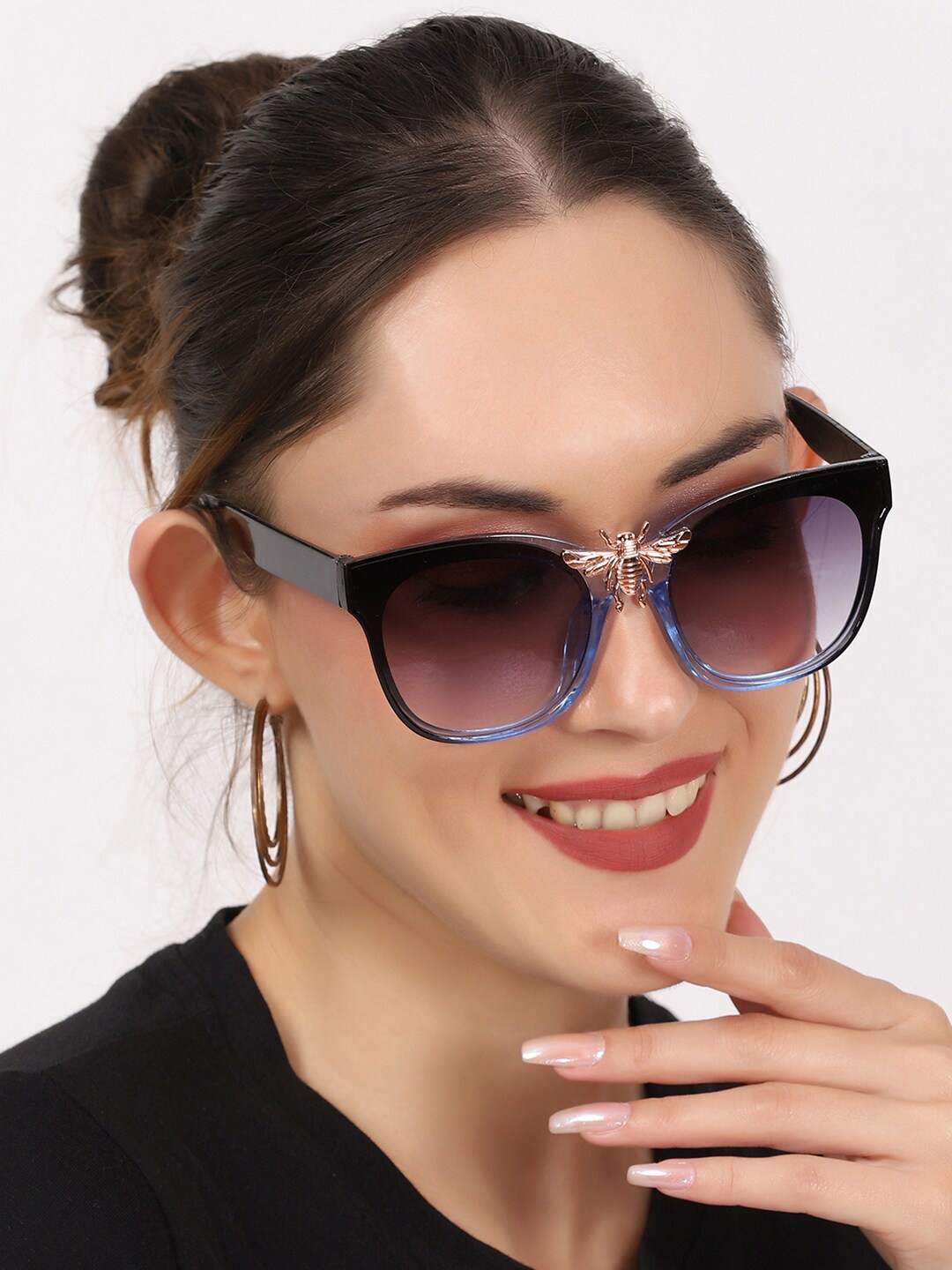 

Swiss Design Lens & Wayfarer Sunglasses with UV Protected Lens SDGSW-I.FORCE-C-03, Blue