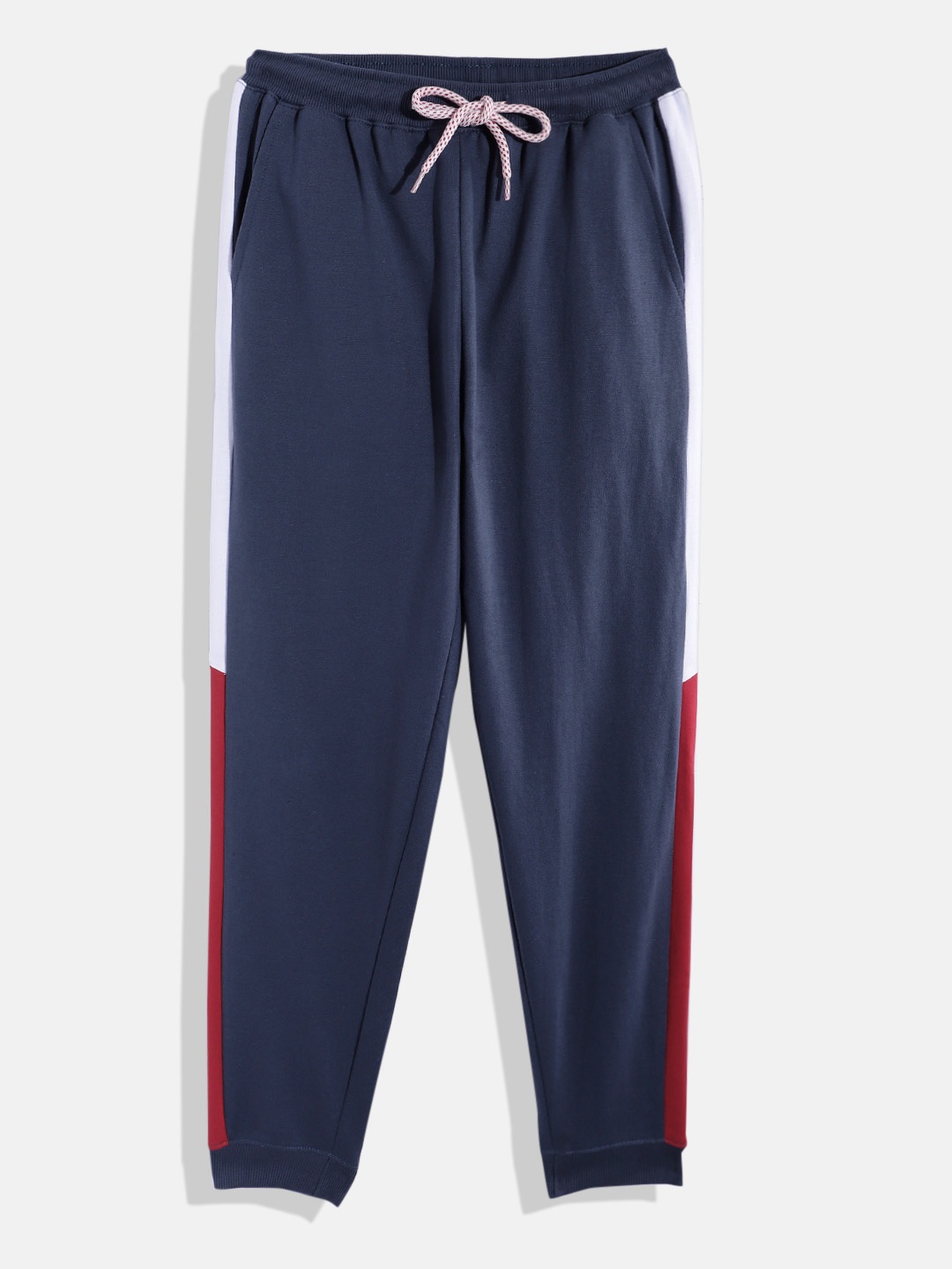 

HERE&NOW Boys Colourblocked Joggers, Navy blue