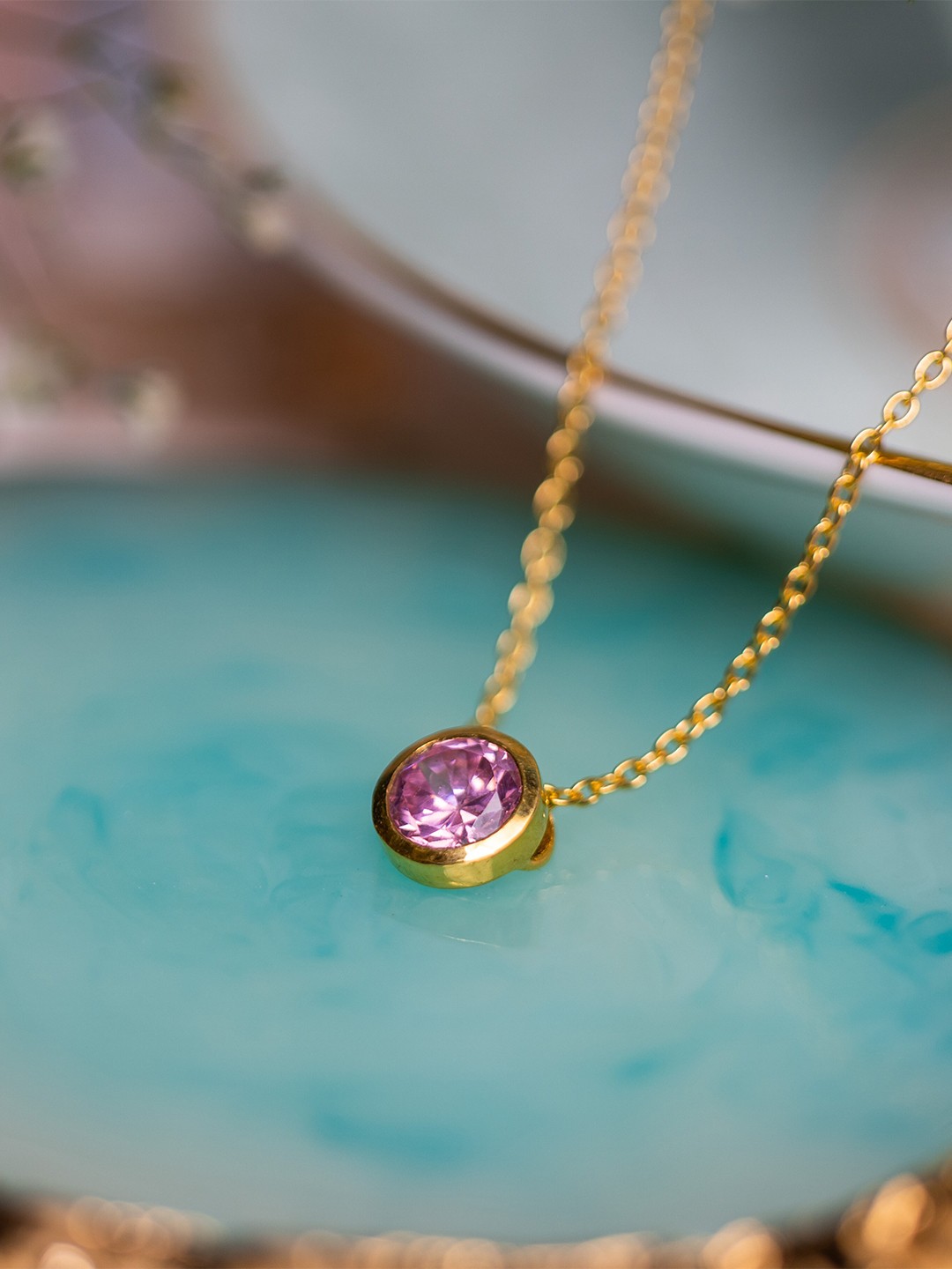 

AKSA Gold-Plated Silver Lobster Closure Chain