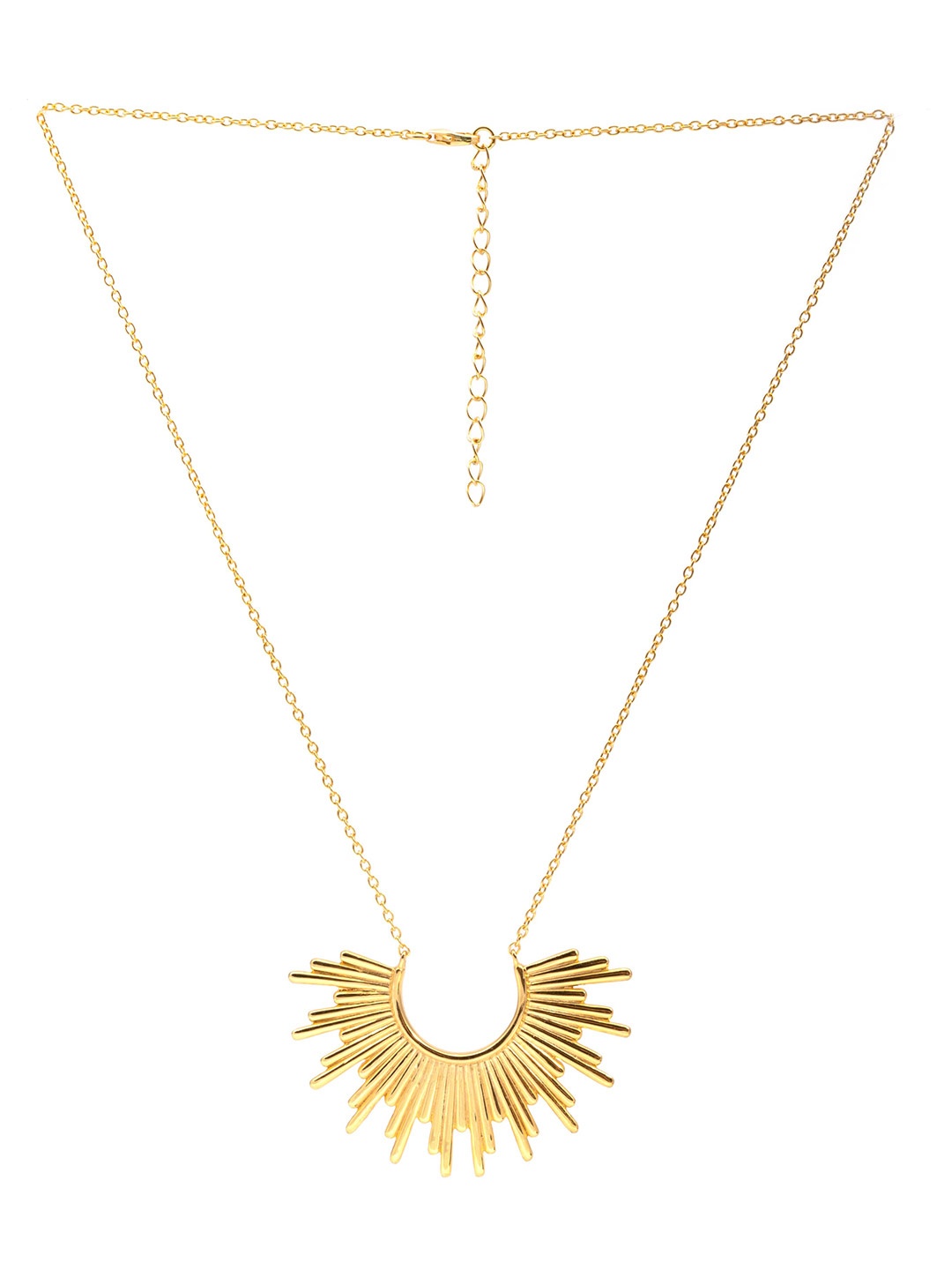 

AKSA Gold-Plated Ray Of Hope Necklace