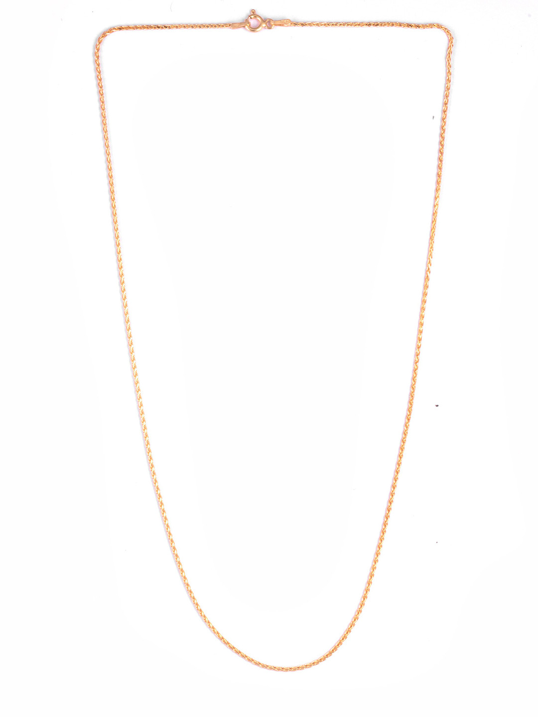 

AKSA 925 Sterling Silver Gold Plated Chain