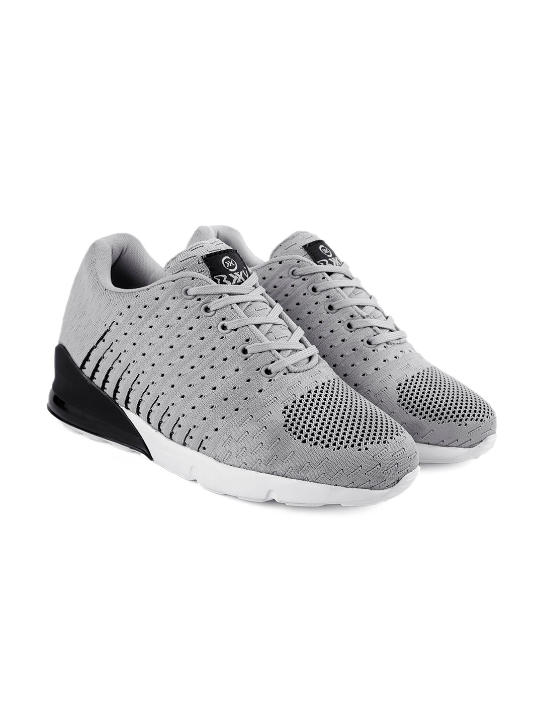 

Bxxy Men Non-Marking Air Max Height Increasing Running Sports Shoes, Grey