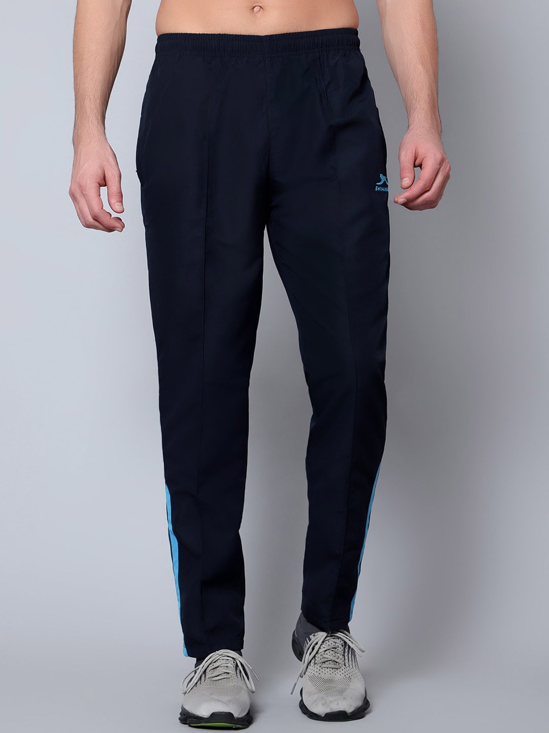 

Shiv Naresh Men Regular Fit Rapid Dry Track Pants, Black