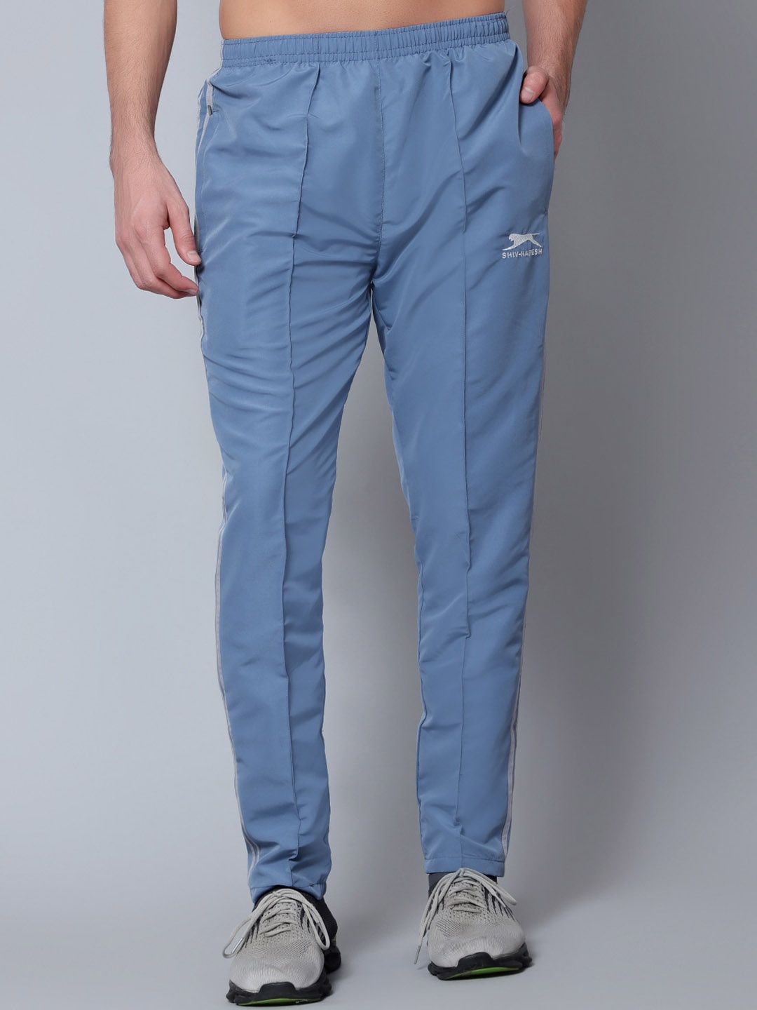 

Shiv Naresh Men Regular Fit Rapid Dry Track Pants, Blue