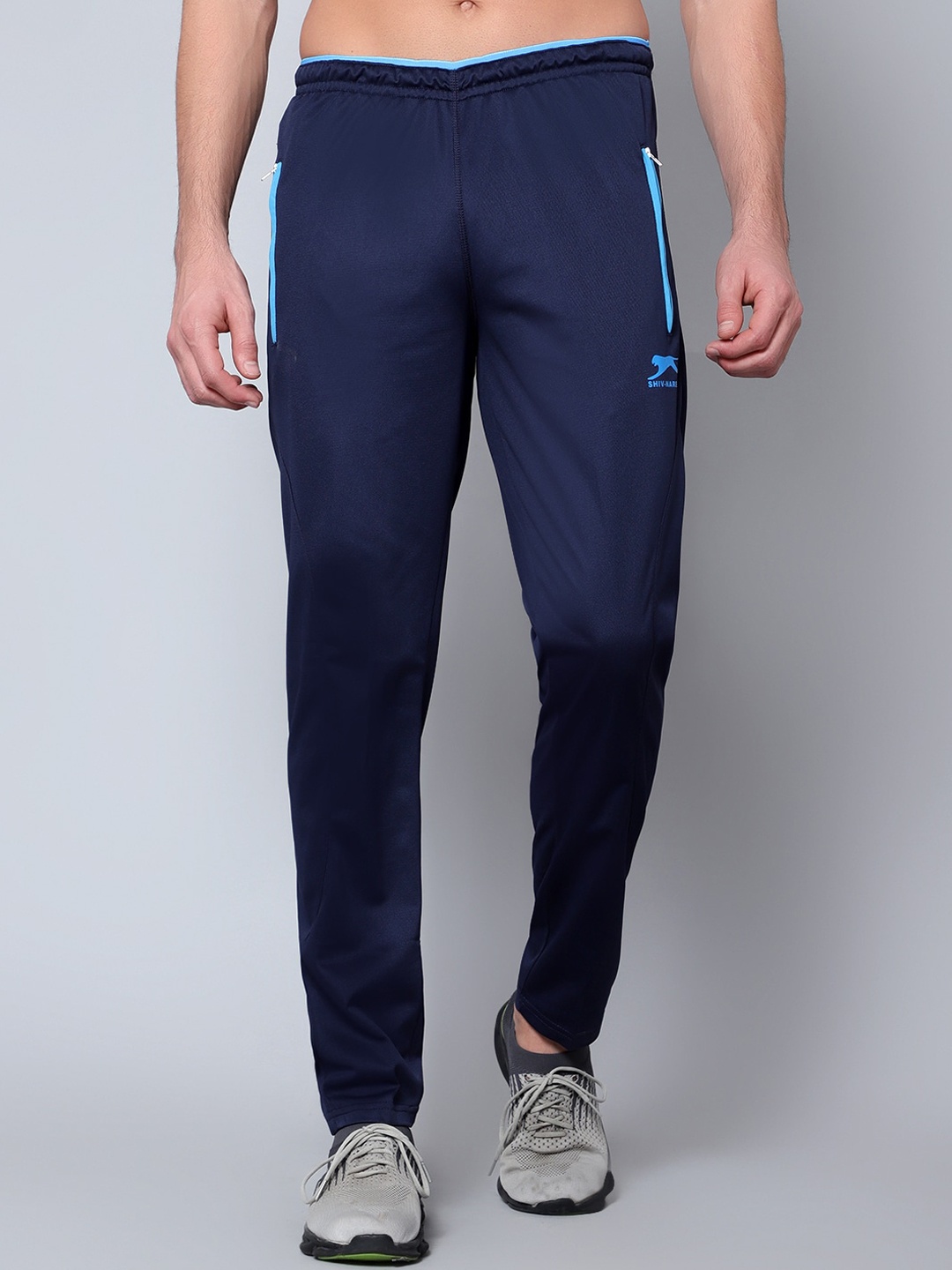 

Shiv Naresh Men Regular Fit Rapid Dry Track Pants, Blue