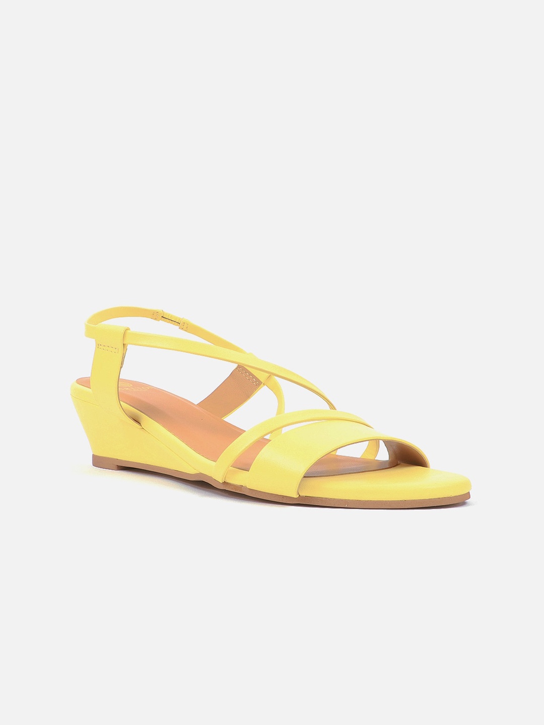 

Carlton London Cross Strap Wedge Heels, Yellow