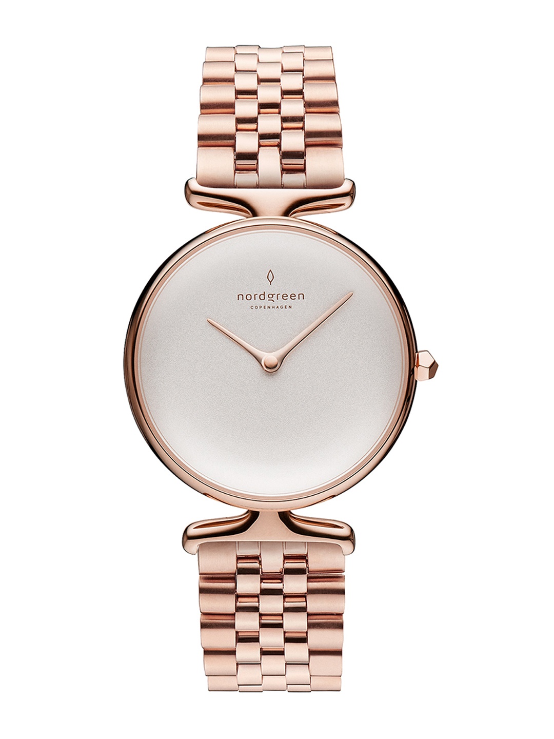 

Nordgreen Women Stainless Steel Bracelet Style Straps Analogue Watch 5714205066015, Rose gold