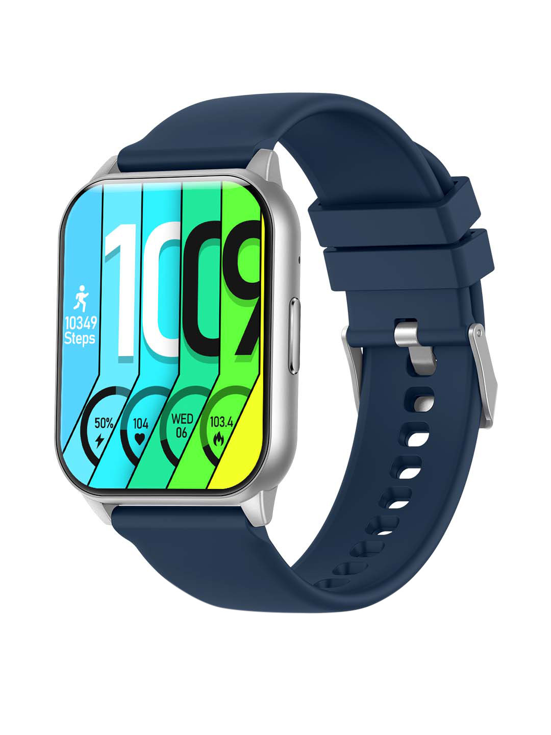 

pebble Cosmos Nova HD Display with Bluetooth Calling Smartwatch, Blue