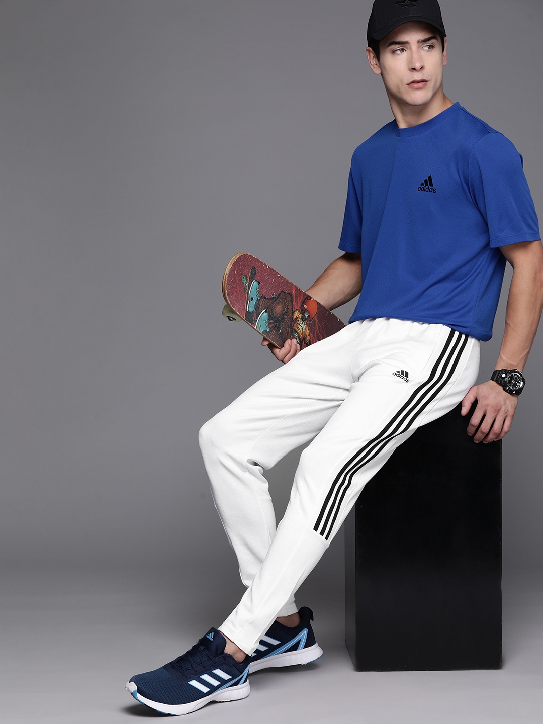 

ADIDAS Men Tiro Ind Track Pants, White