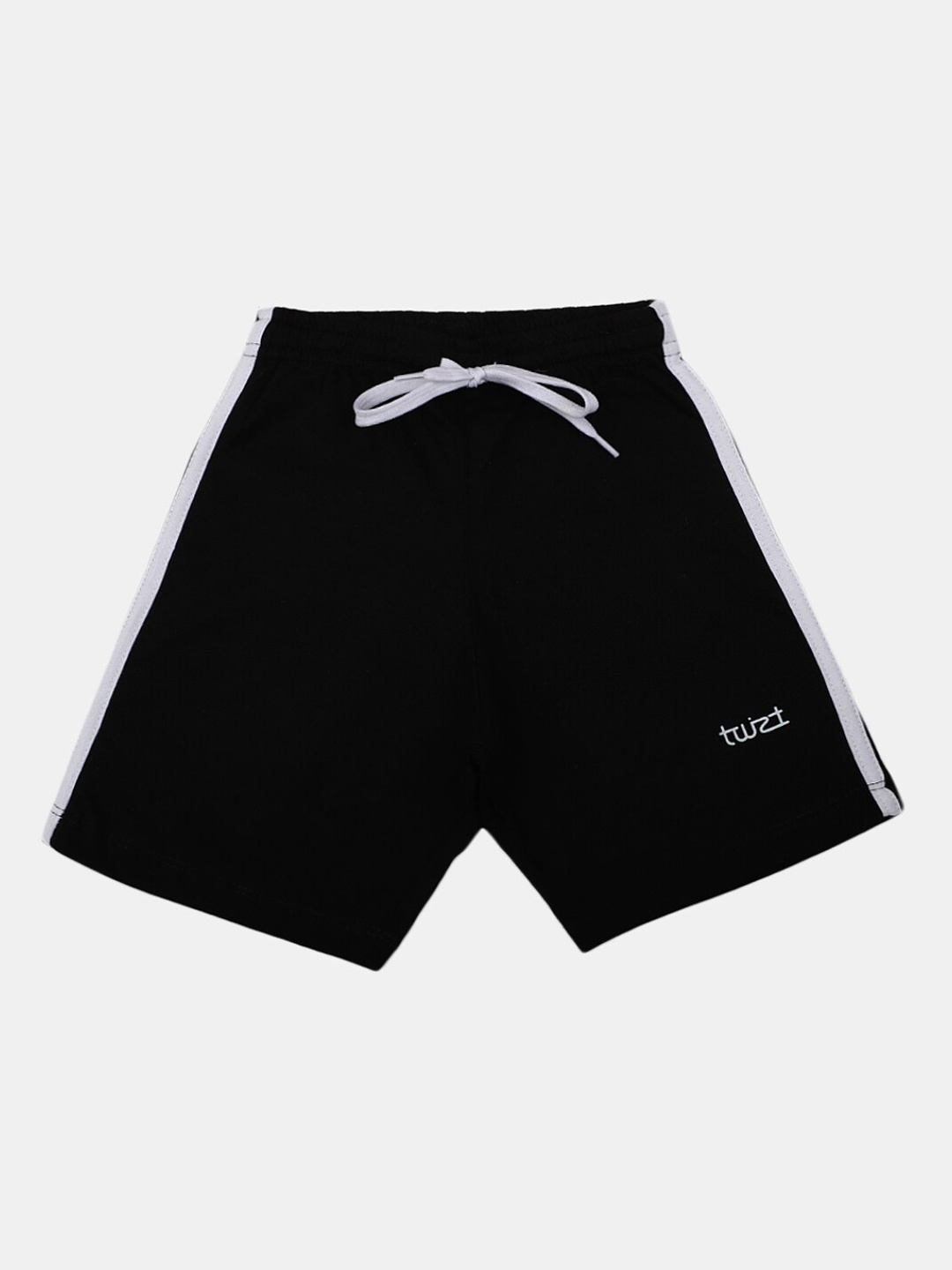 

V-Mart Boys Cotton Regular Shorts, Black