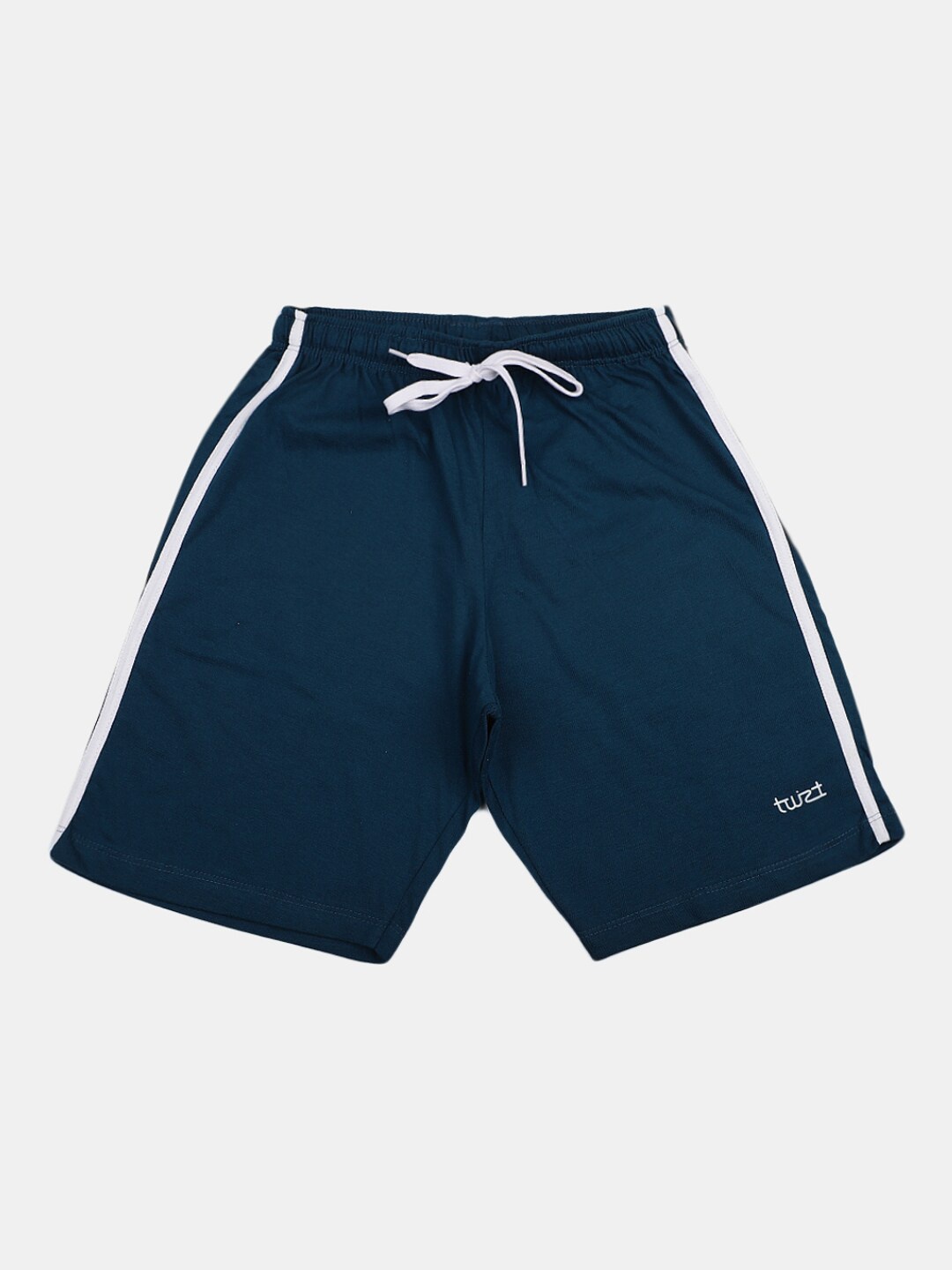 

V-Mart Boys Mid-Rise Cotton Shorts, Blue