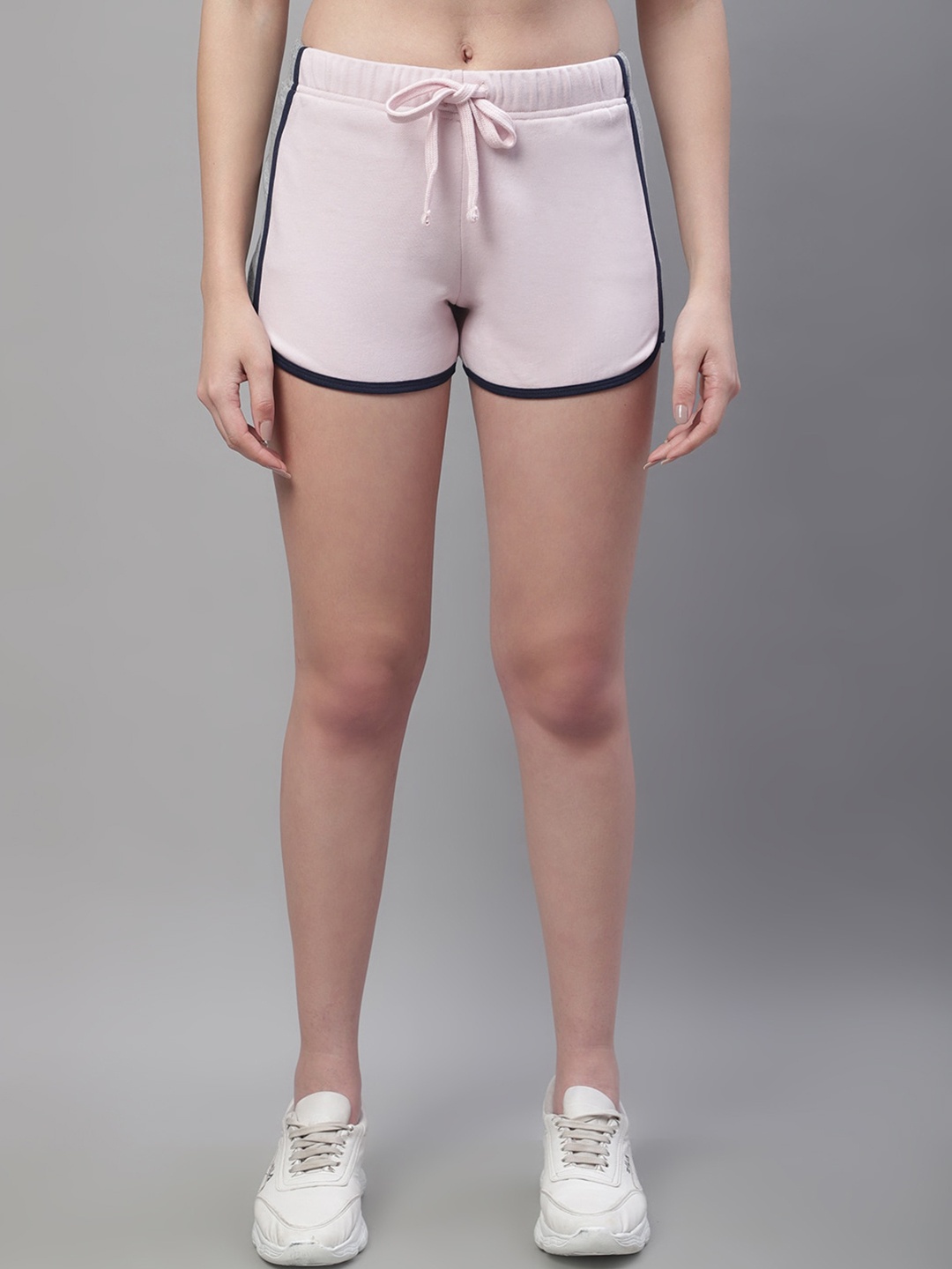 

Rute Women Slim Fit Mid-Rise Outdoor Sports Shorts, Pink