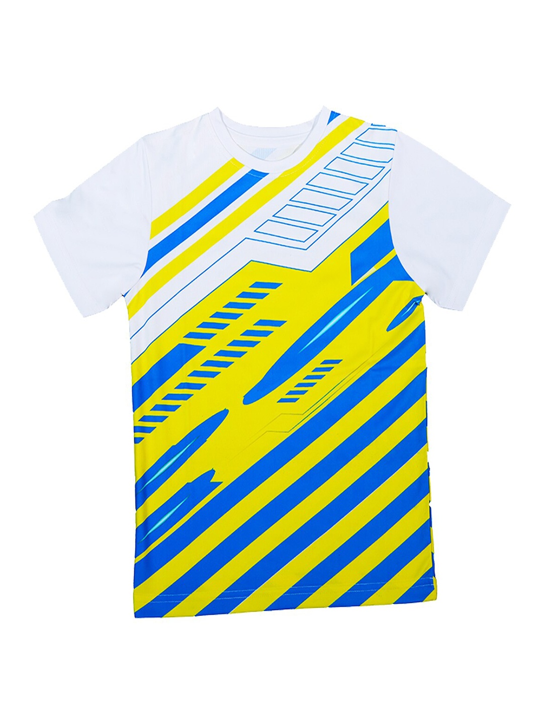 

KINSEY Boys Abstract Printed T-shirt, White