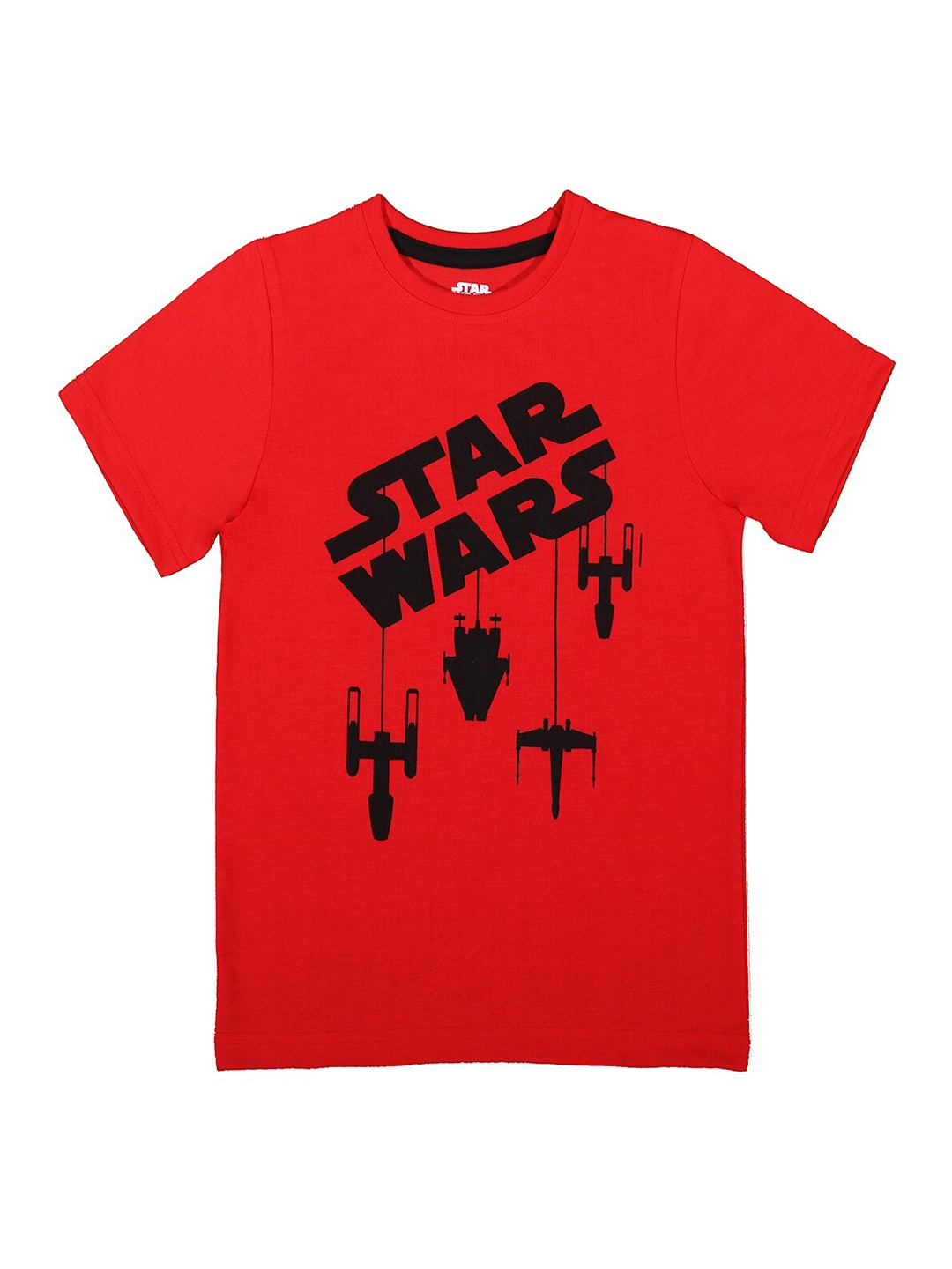 

KINSEY Boys Star Wars Graphic Printed T-shirt, Red