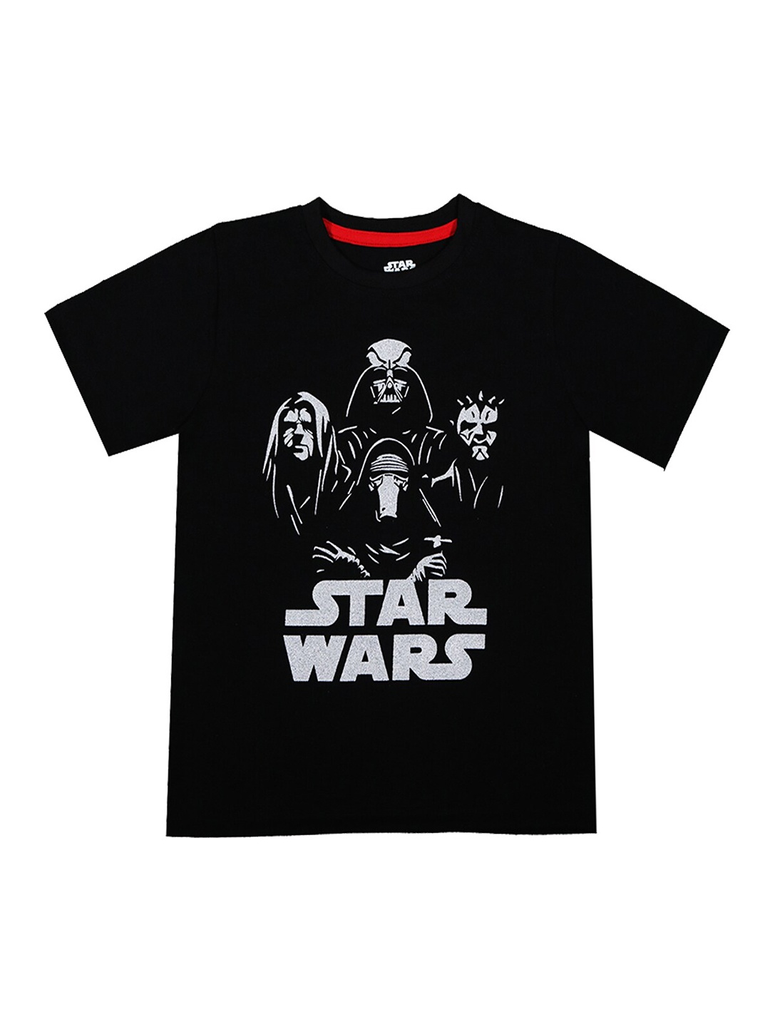 

KINSEY Boys Star Wars Graphic Printed T-shirt, Black